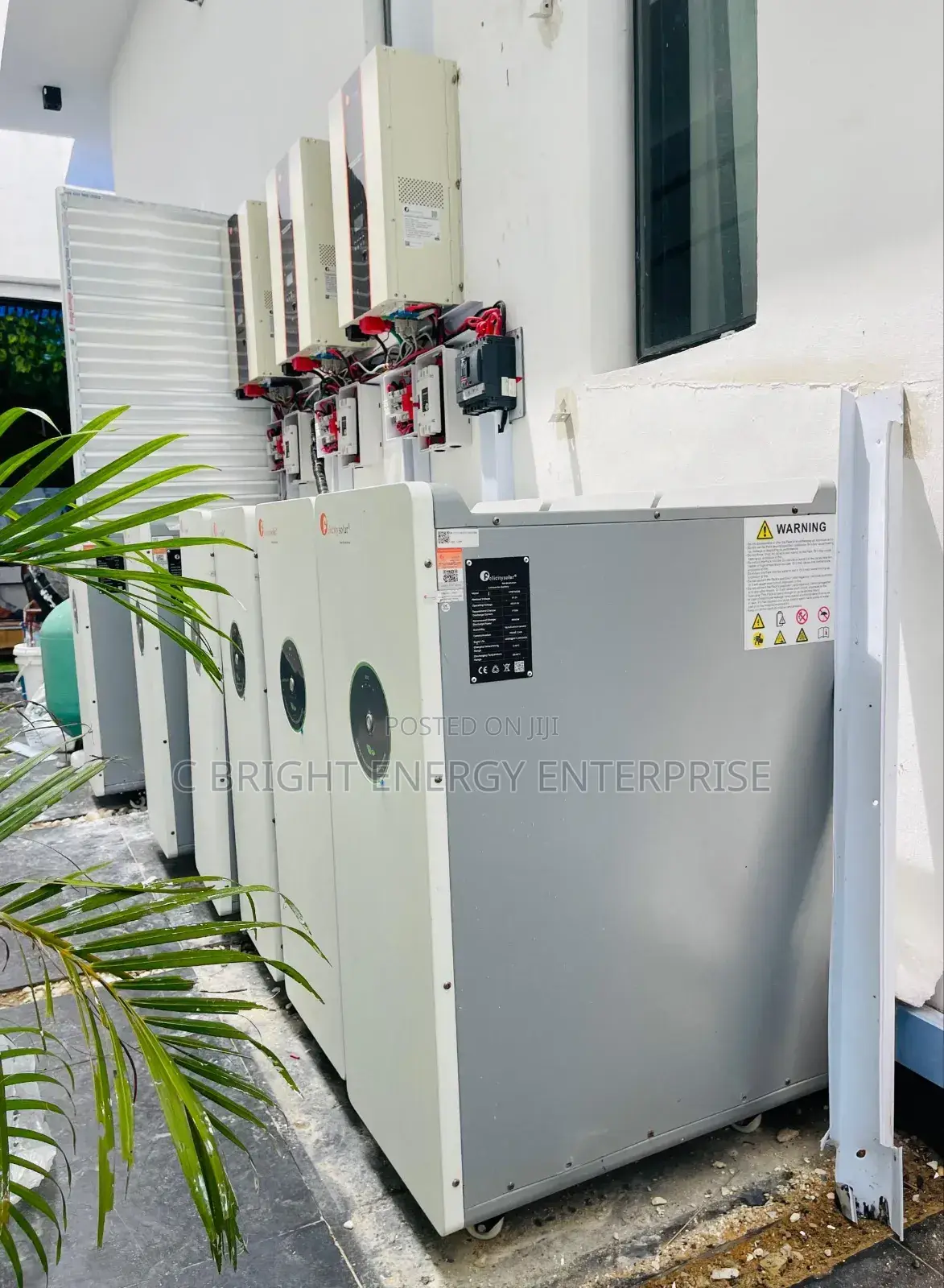 30kva And 90kwh Felicity Inverter And Lithium Set Up