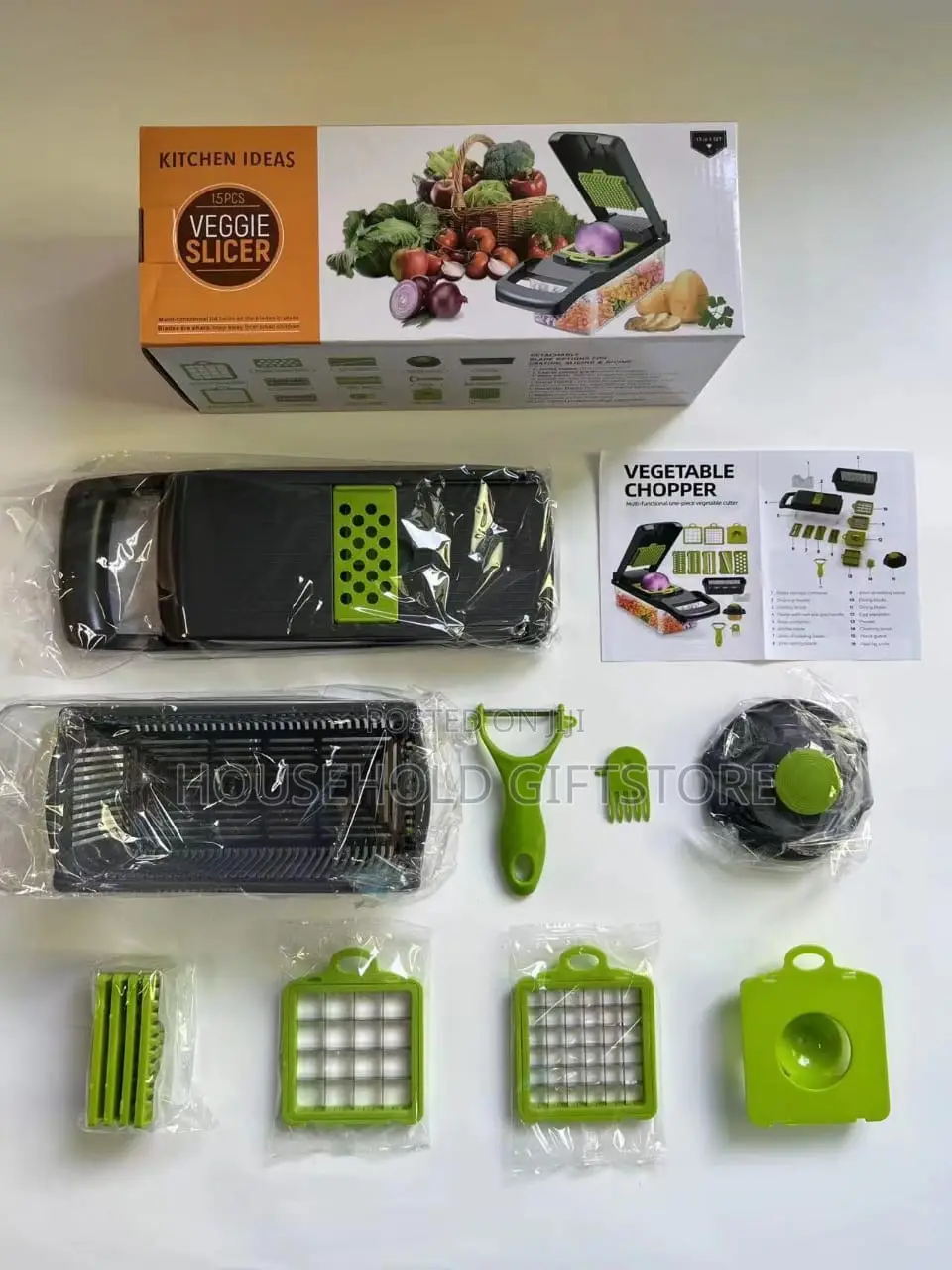 16in1 Multifunctional Vegetable Cutter