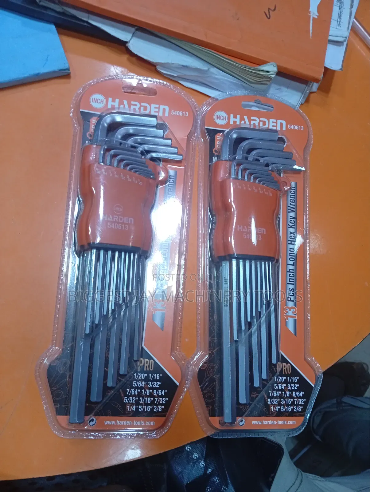 Harden Long Allen Key 13pcs