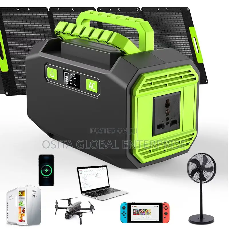 200 Watts Power Station With Solar Panel