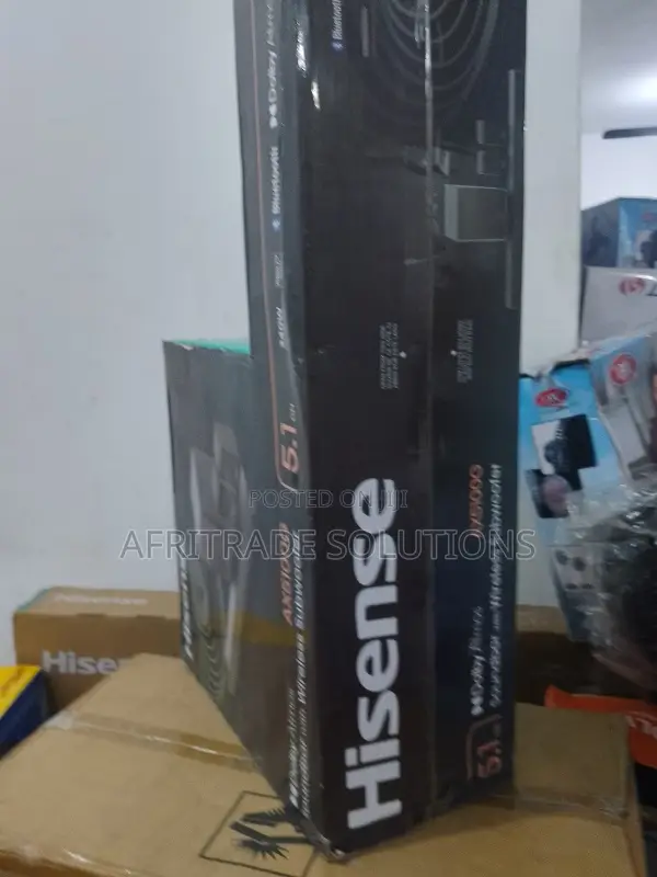 Hisense 340watts Ax-5100g 5.1ch Solid Base Sound Bar