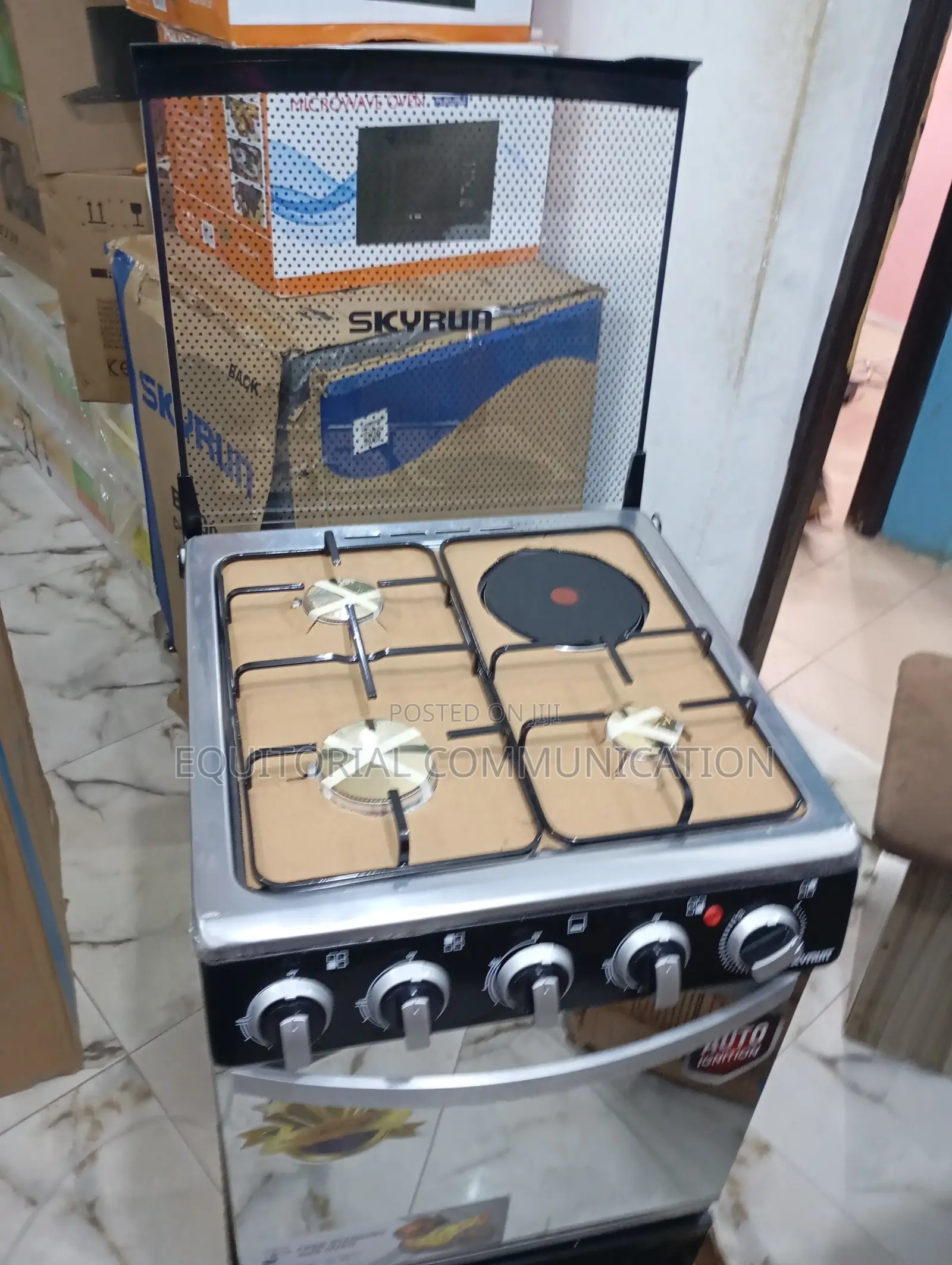Skyrun 3+1 Gas Genius Cooker
