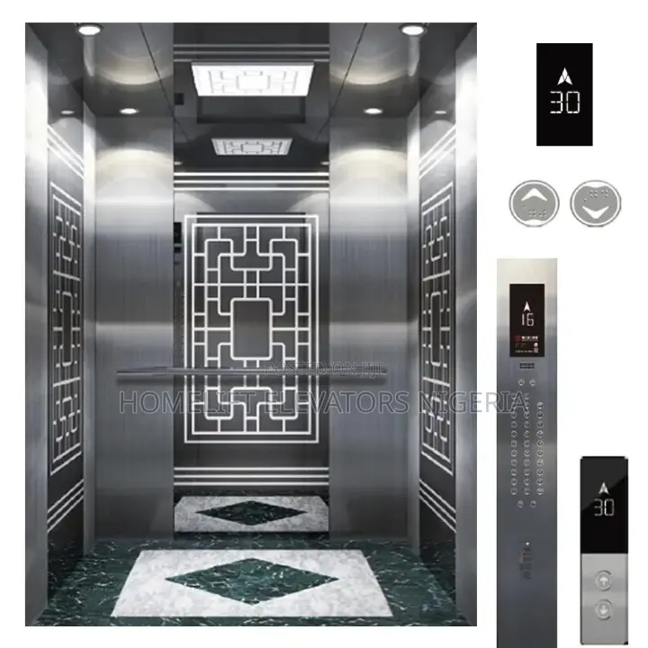 Custom Commercial Passenger Traction Elevator
