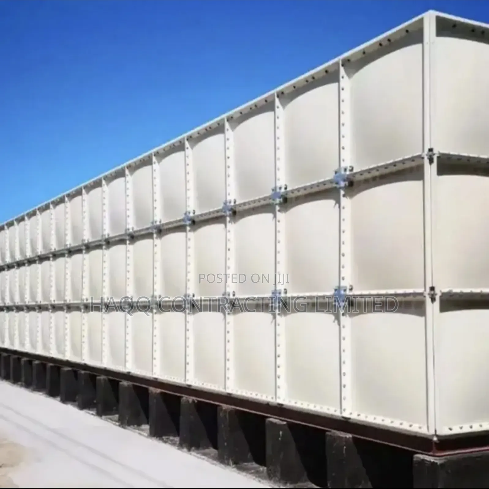 600,000 Litres Fibreglass Water Tank