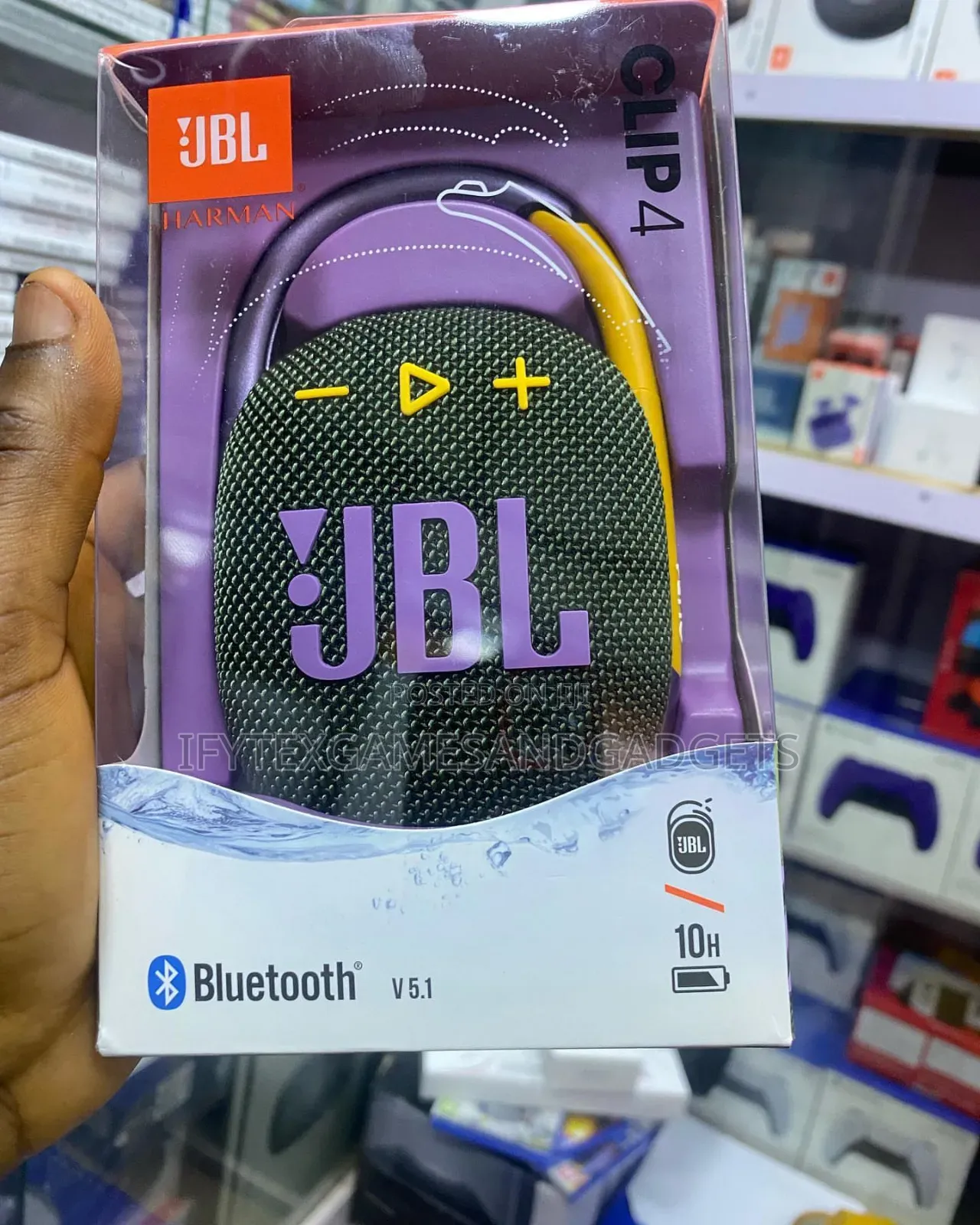 New JBL Clip 4 Speaker