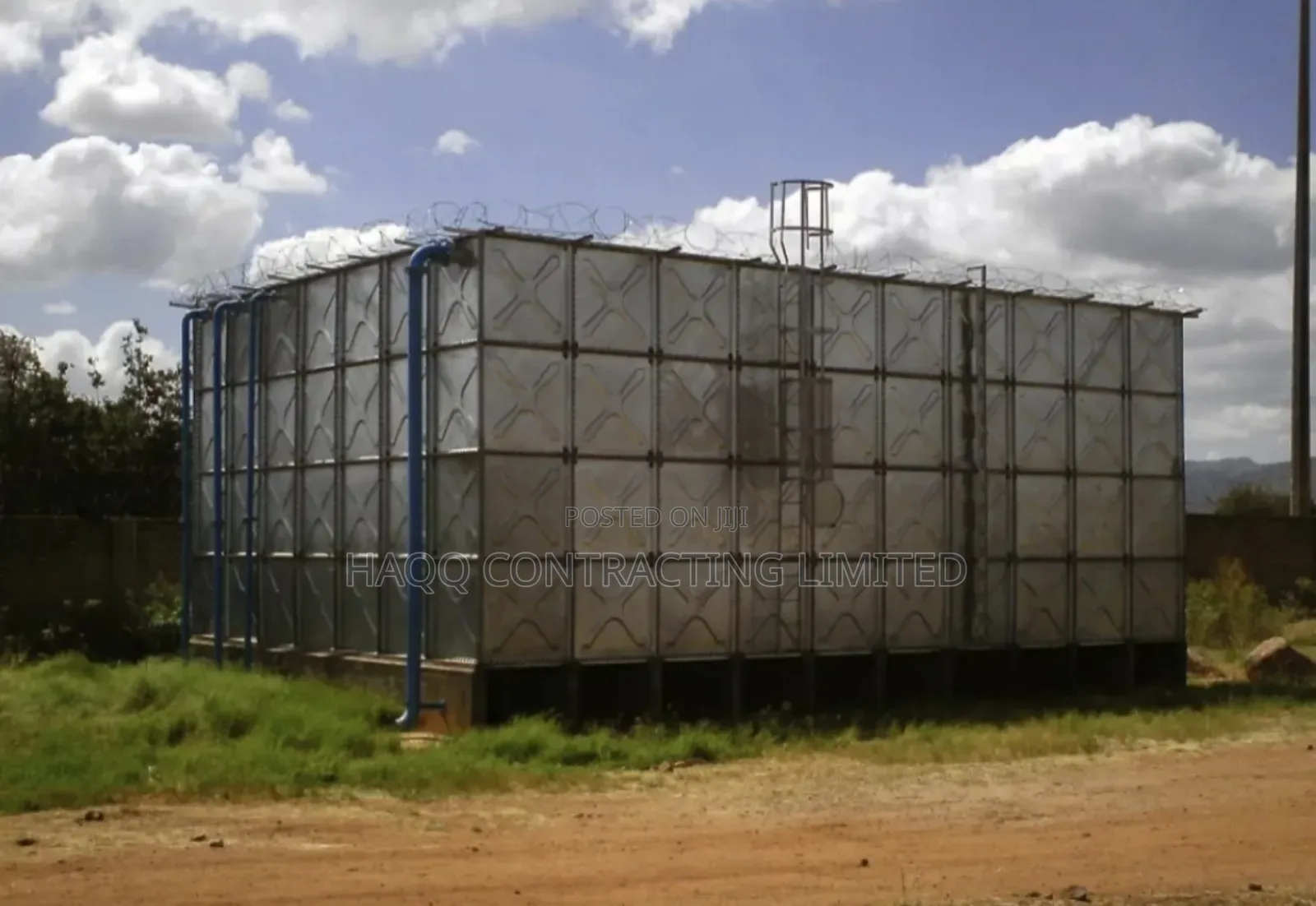 Square Bolted Sectional Pressed Steel Tank