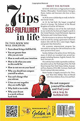 Sunday Adelaja 7 Tips To Self-Fulfilment In Life