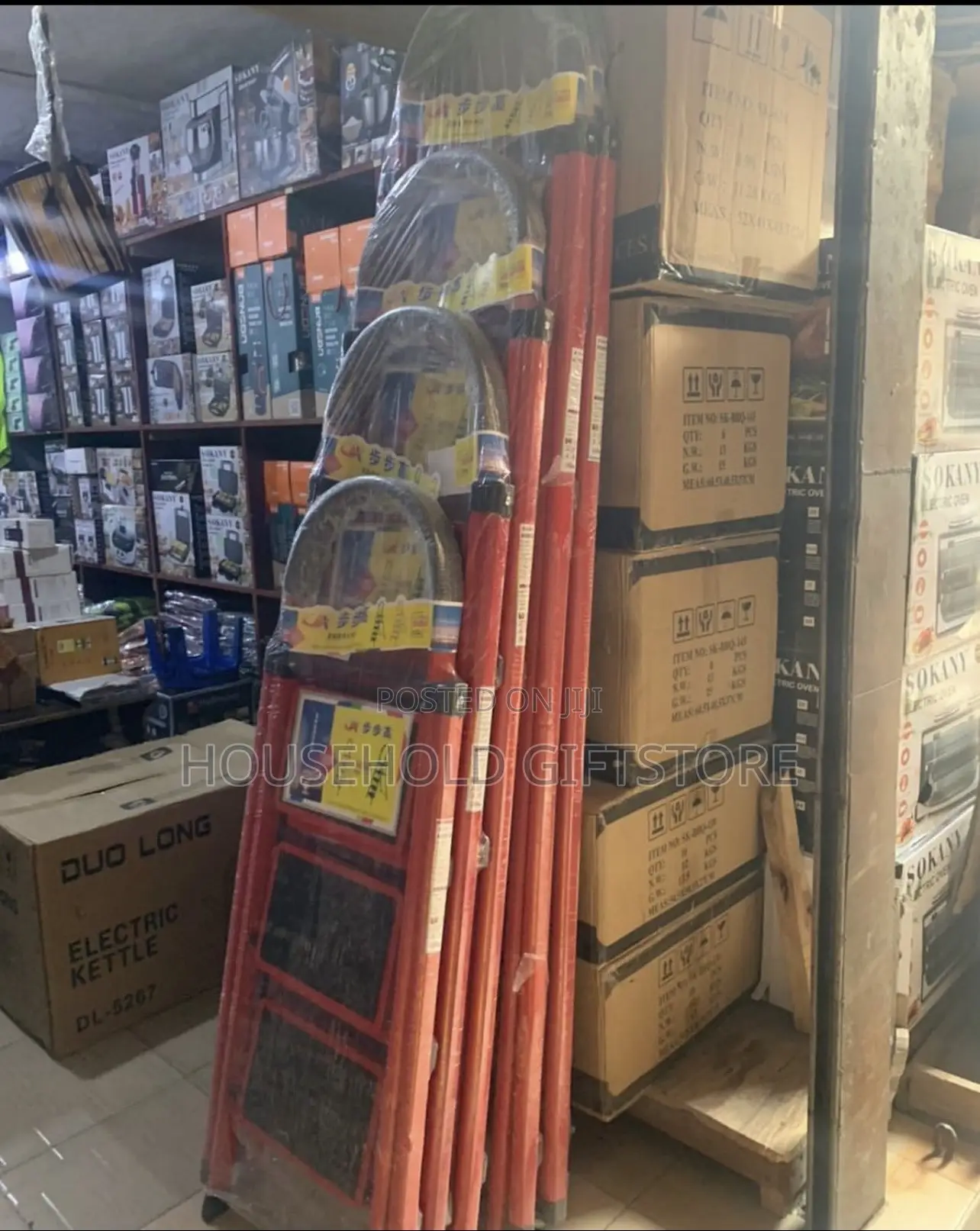 3,4 and 5 Step Indoor and Outdoor Foldable Ladder