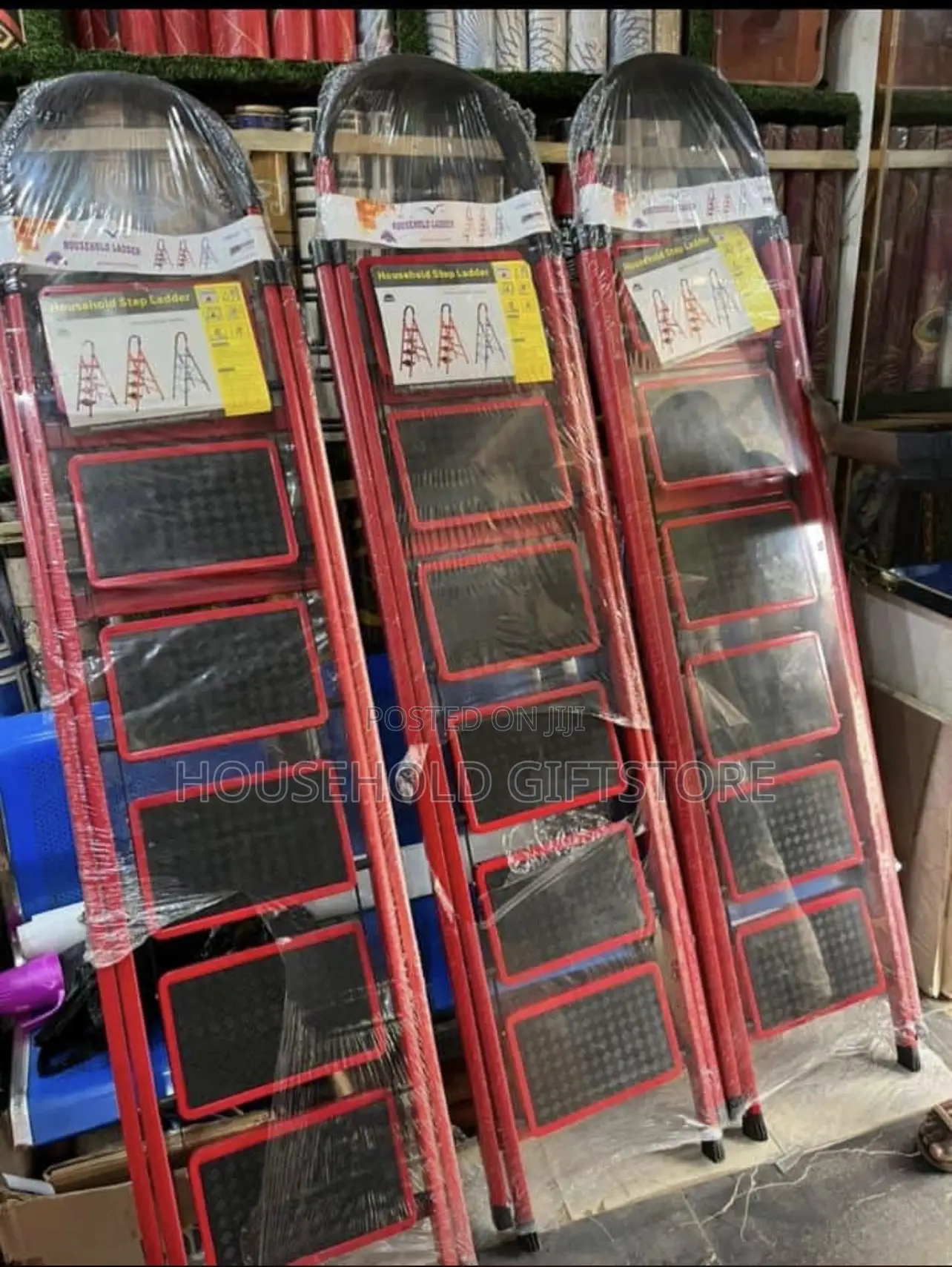 3,4 and 5 Step Indoor and Outdoor Foldable Ladder