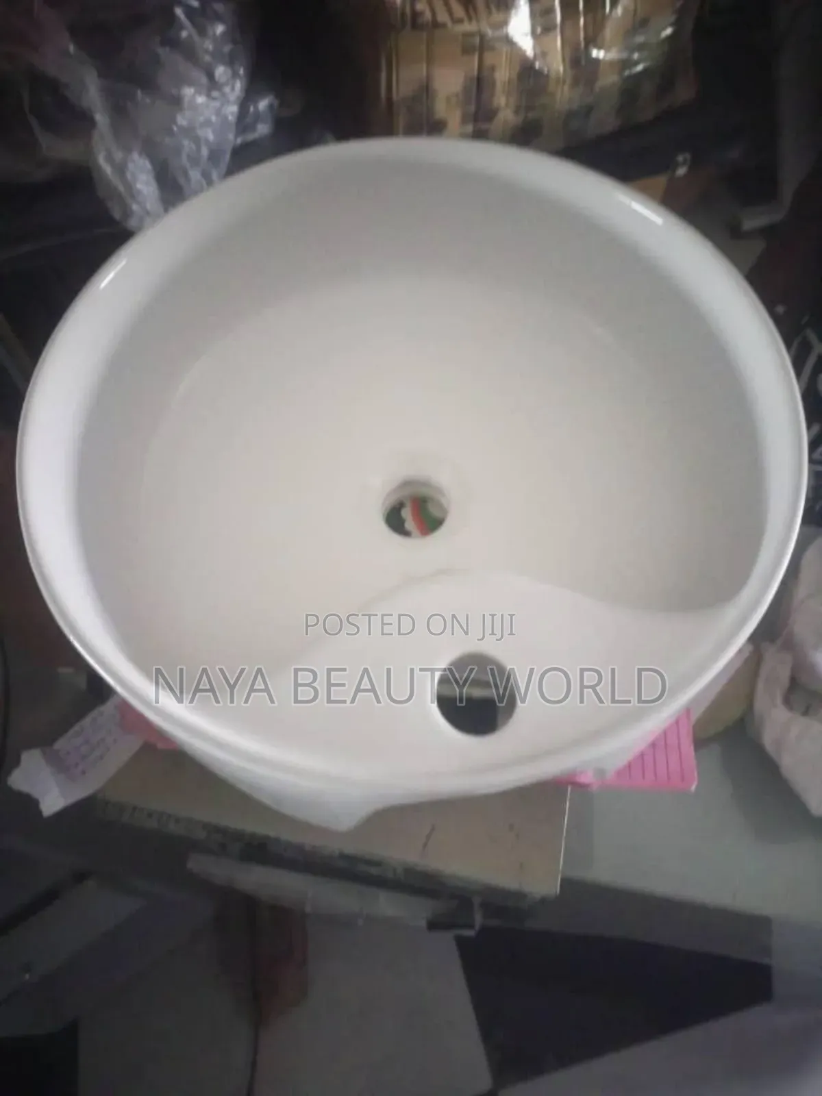 Ceramic Pedicure Bowl With Tap and Hose