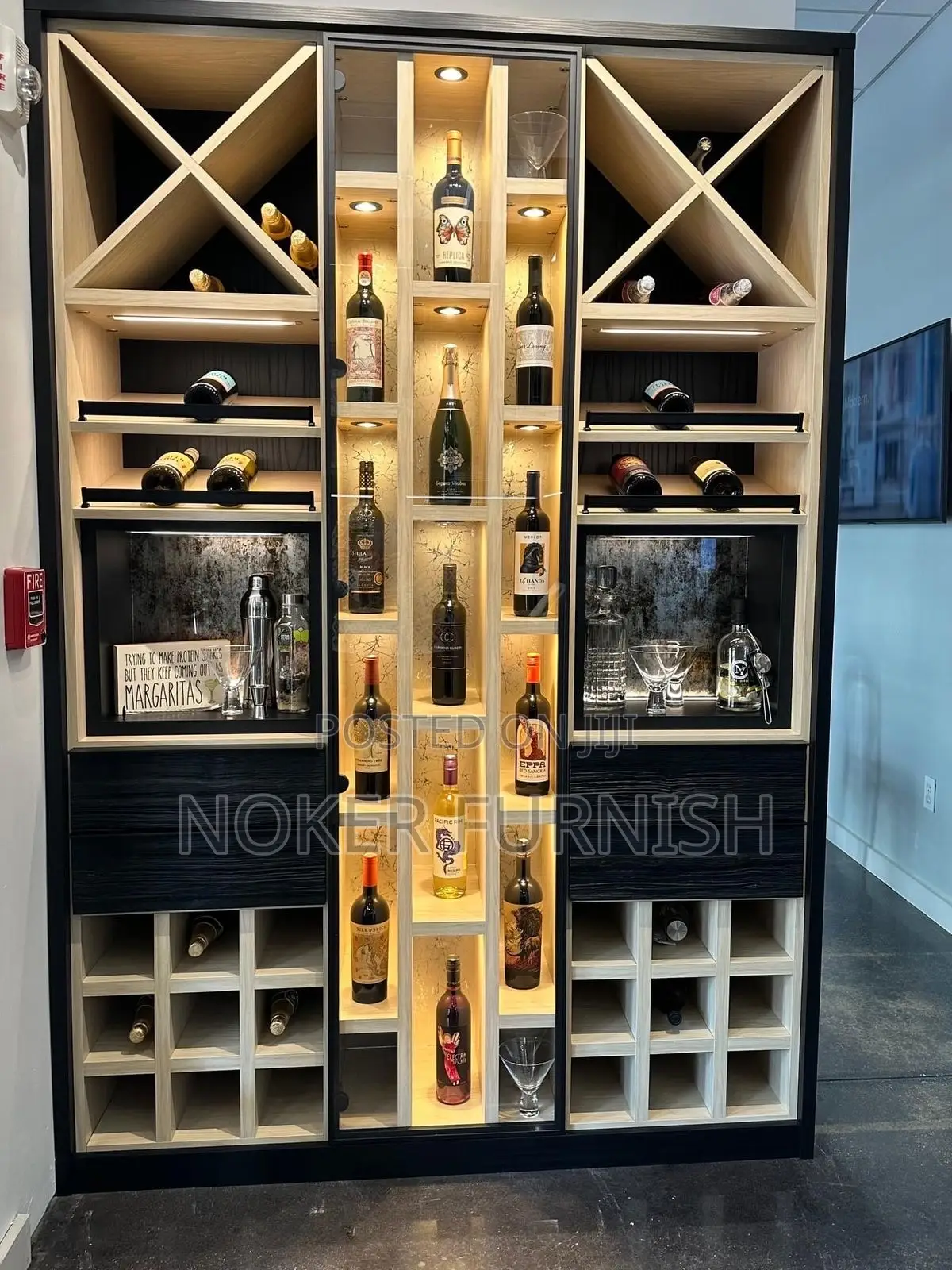 Wine Rack Bar