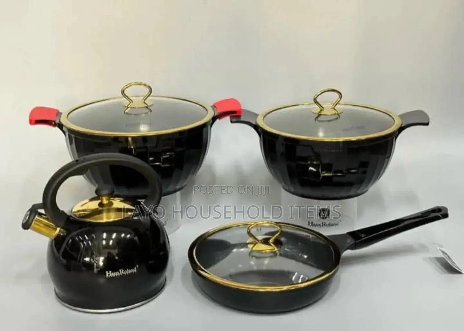 4-Piece Haus Roland Non-Stick Cookware Set