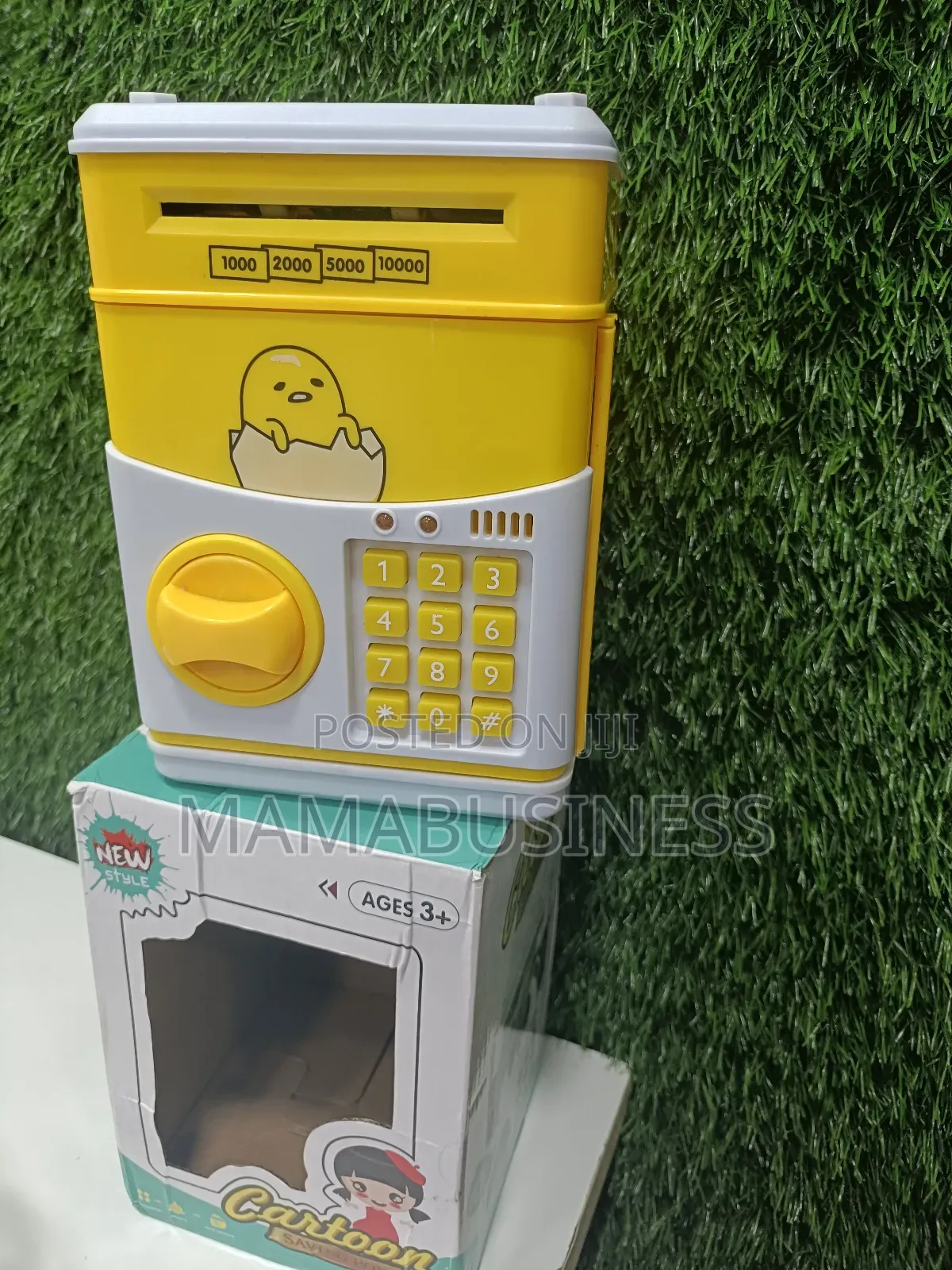 Piggy Bank Money Saving Bank Box