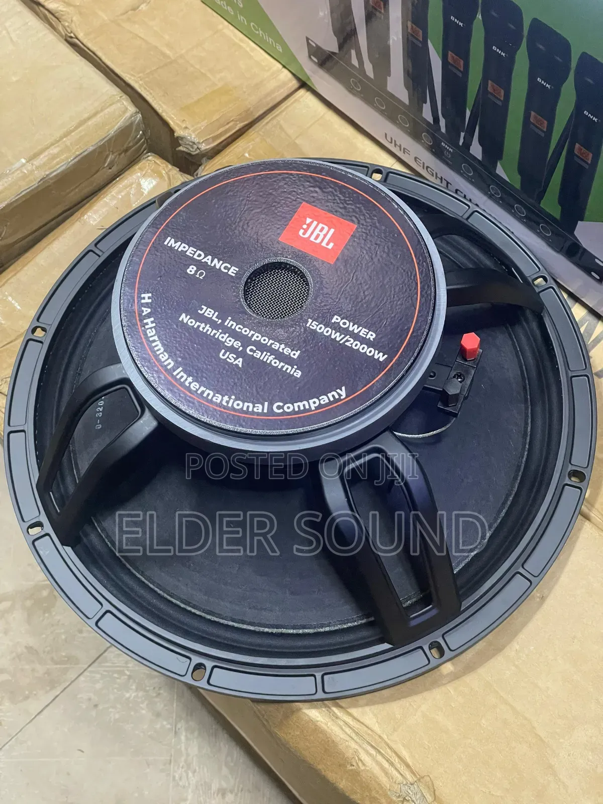 15” JBL Naked Speaker Big Magnet