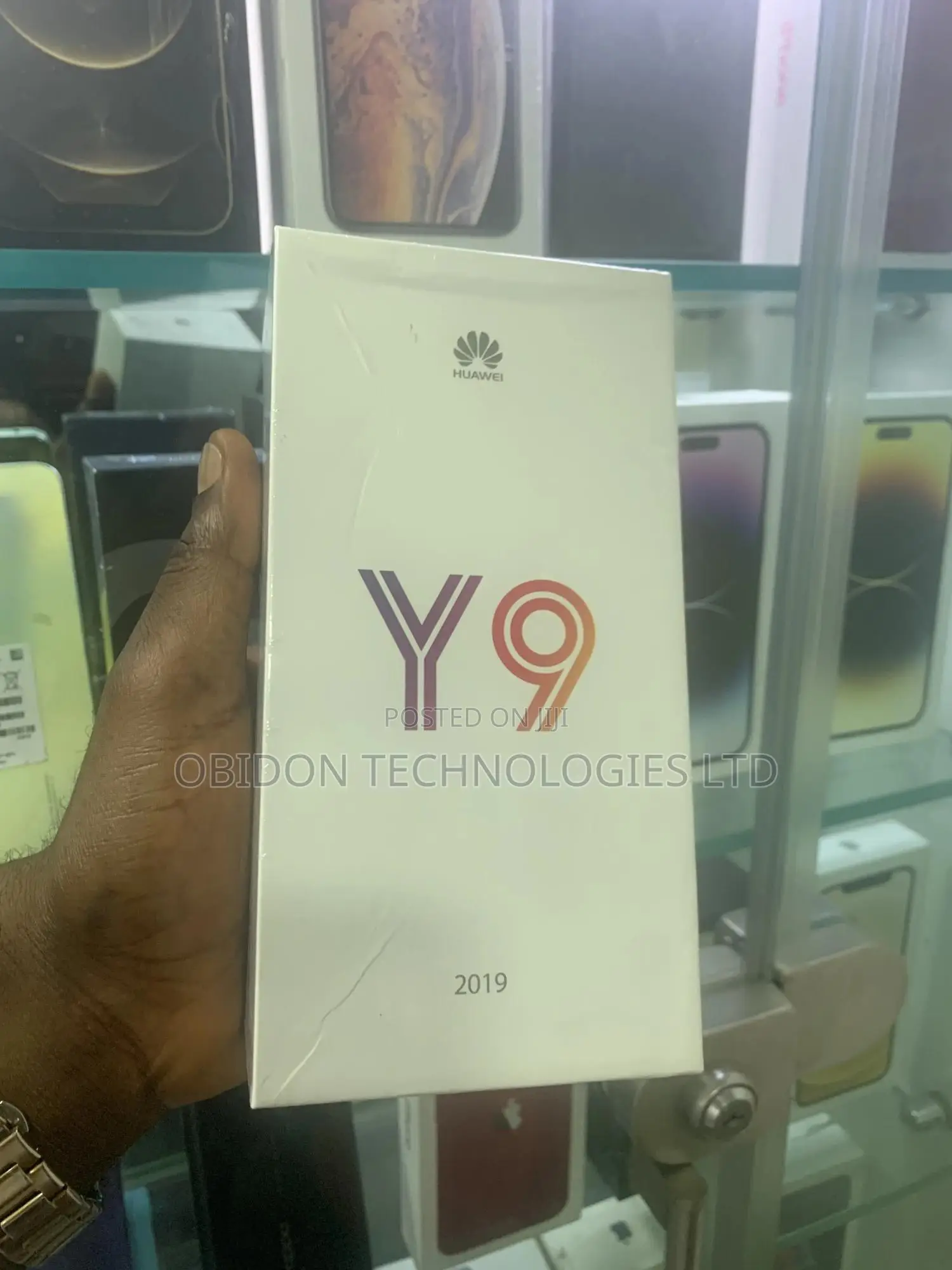 New Huawei Y9 2019 128 GB Black