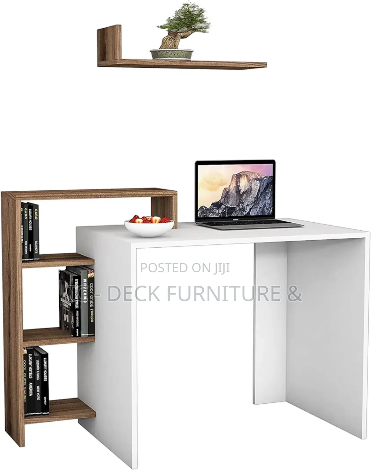 DSK12 Bravo Design Wooden Desk With Racks