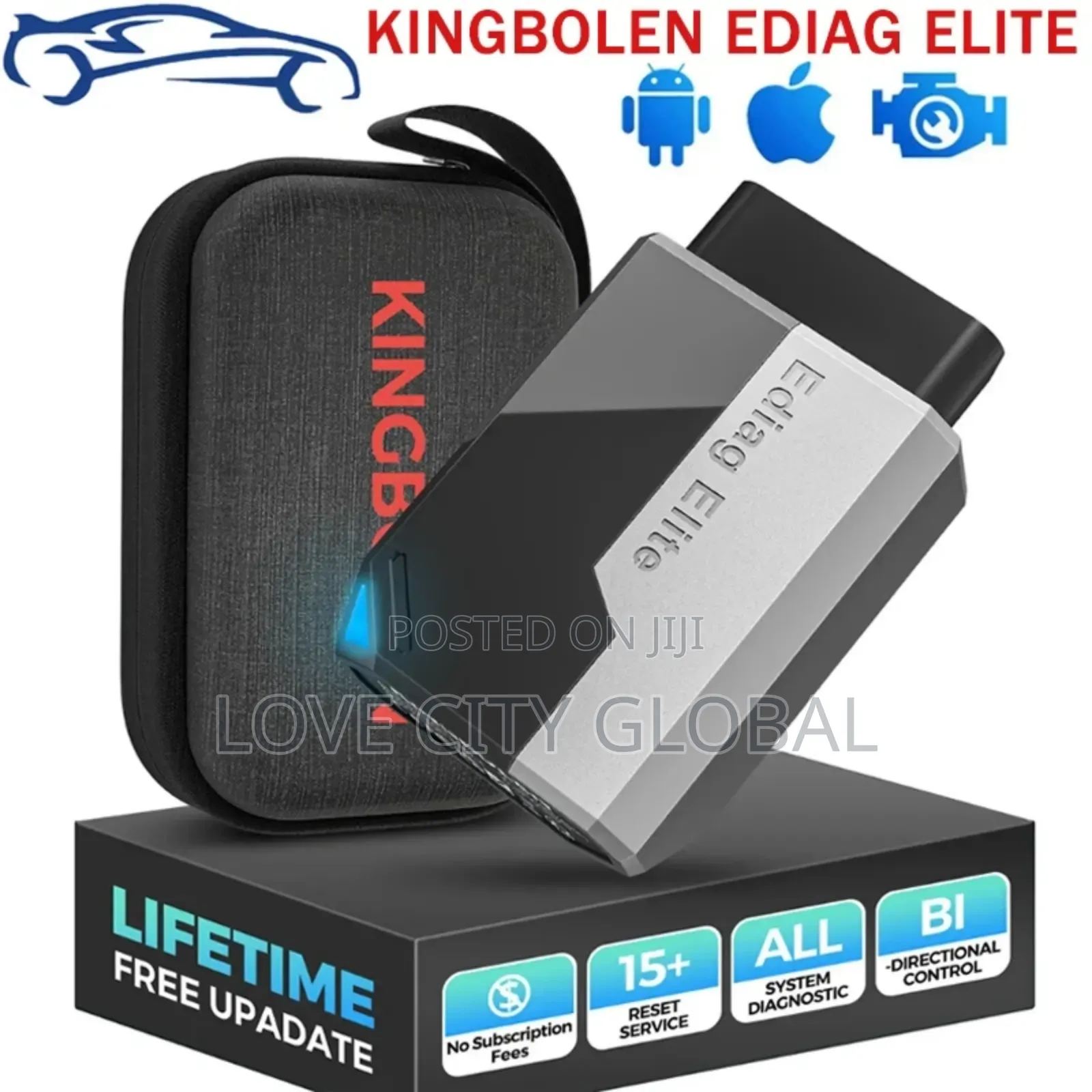Kingbolen Ediag Elite Bluetooth Scanner Freelife-Time Update