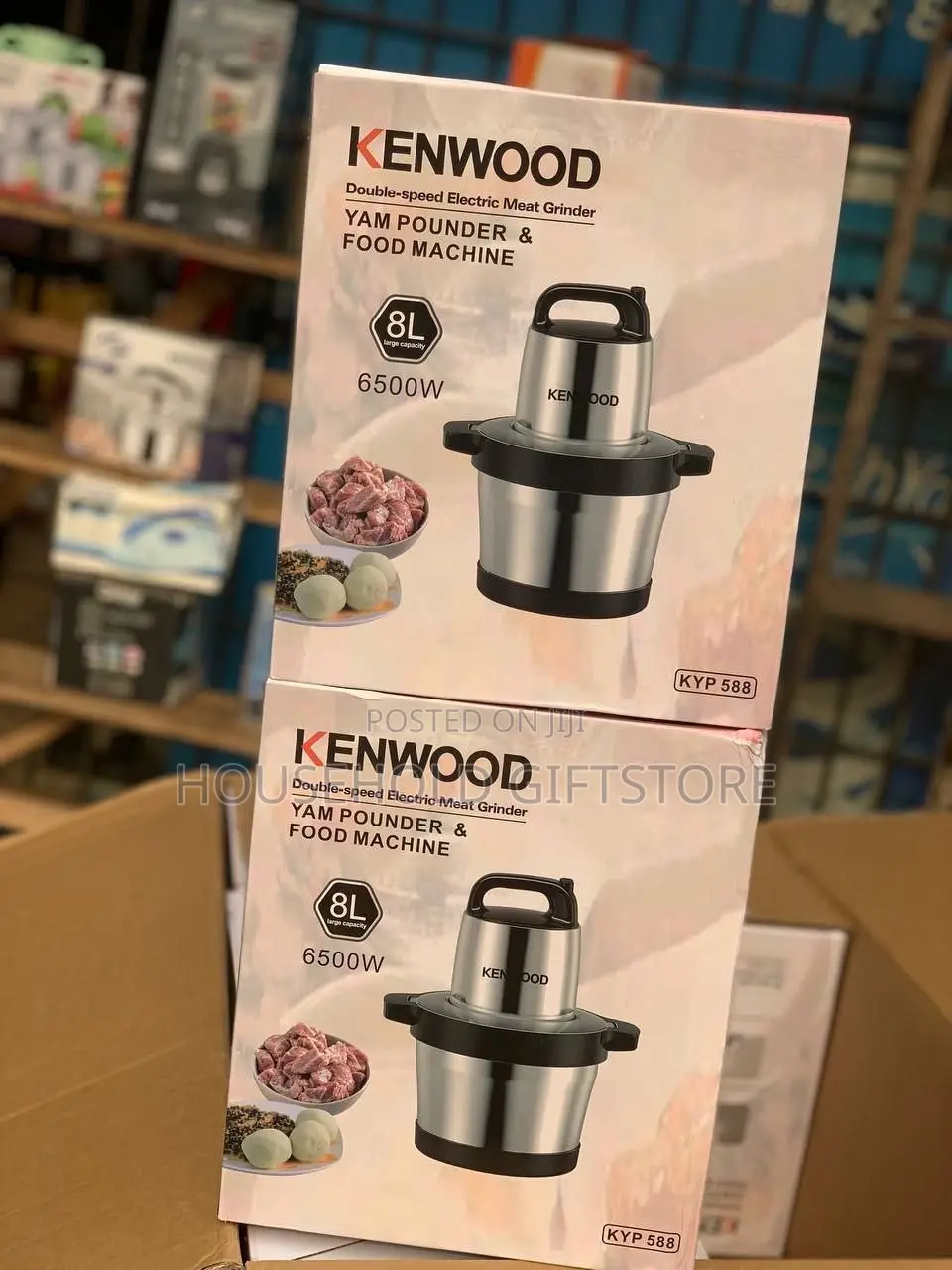 8l Kenwood Yam Pounder and Food Processor