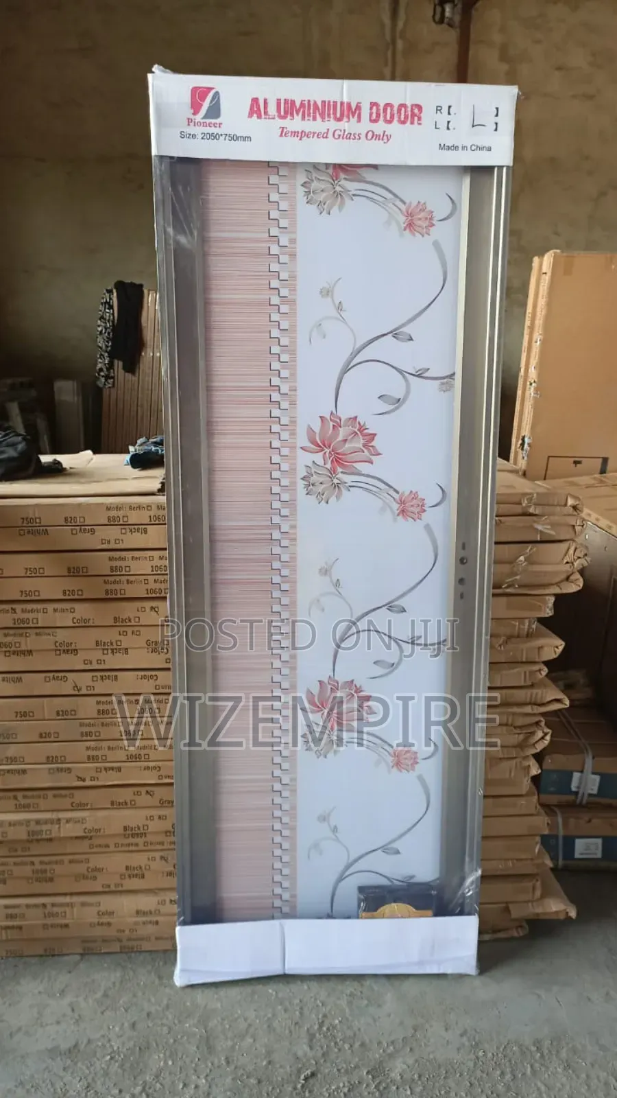 Aluminum Toilet Doors Available