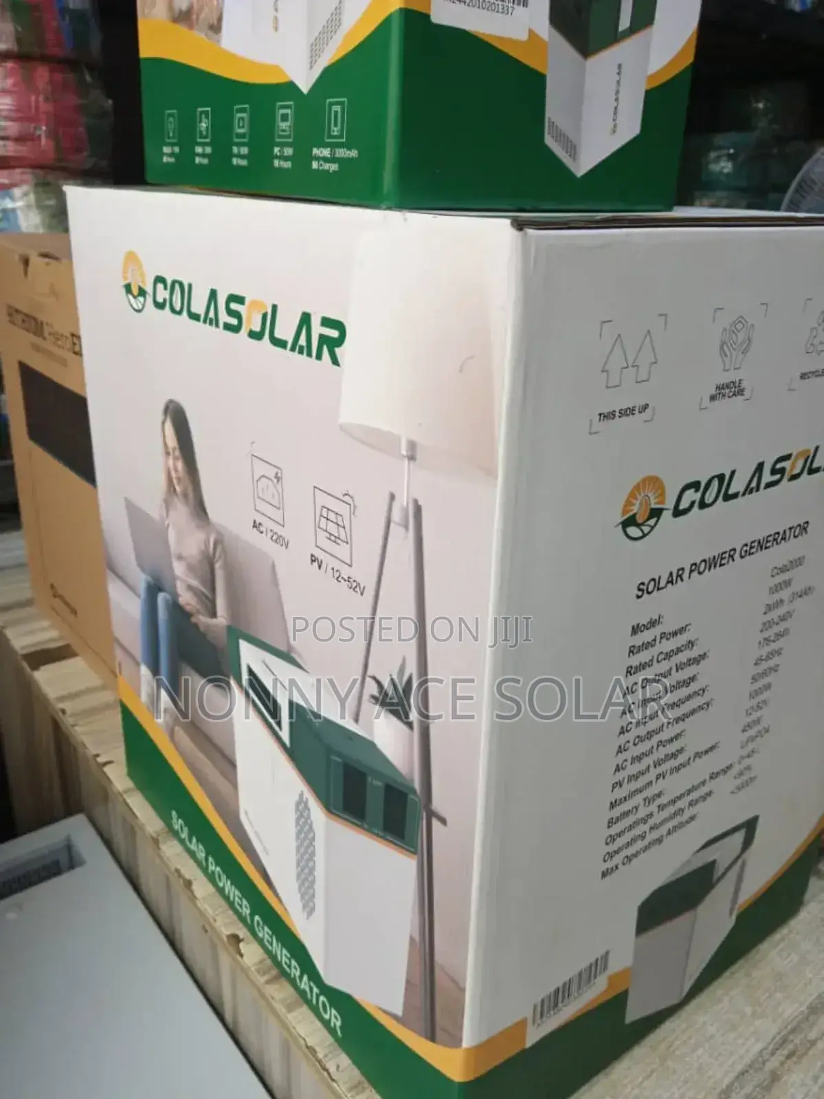 Cola Solar Generator 2kwh Lithium Battery Lifepo4