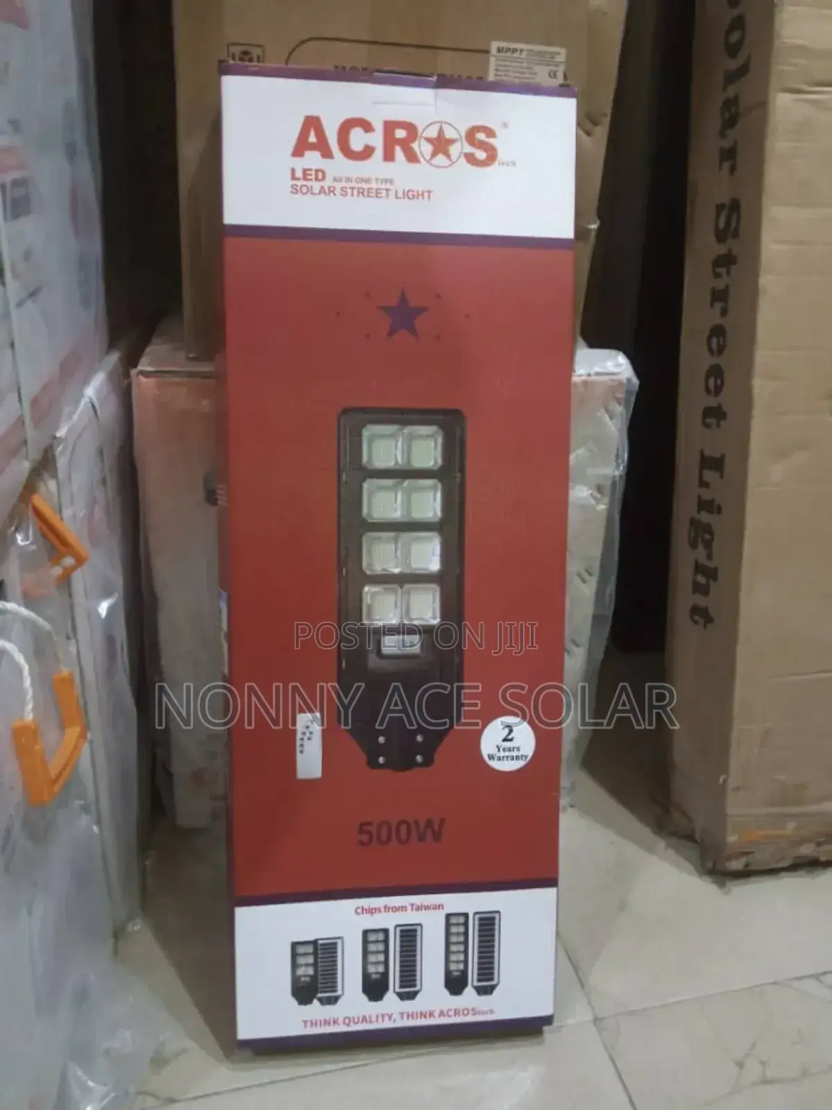 8 Eyes All in One Solar Street Light