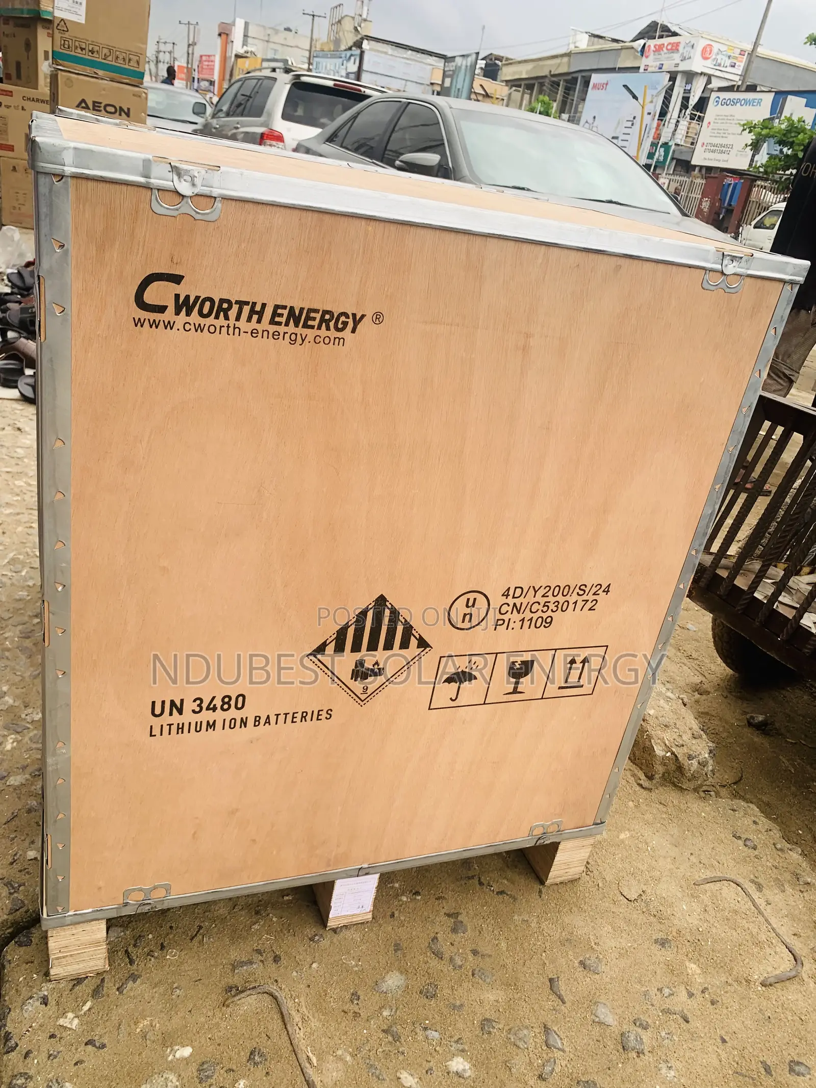 15kwh 51.2v Cworth Lithium Ion Batteries