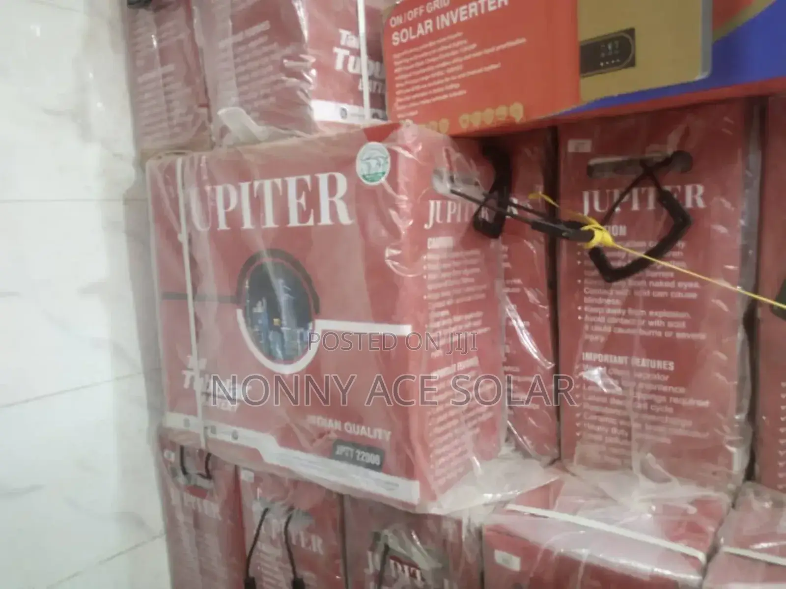 220ah Jupiter Tubular Battery 12v