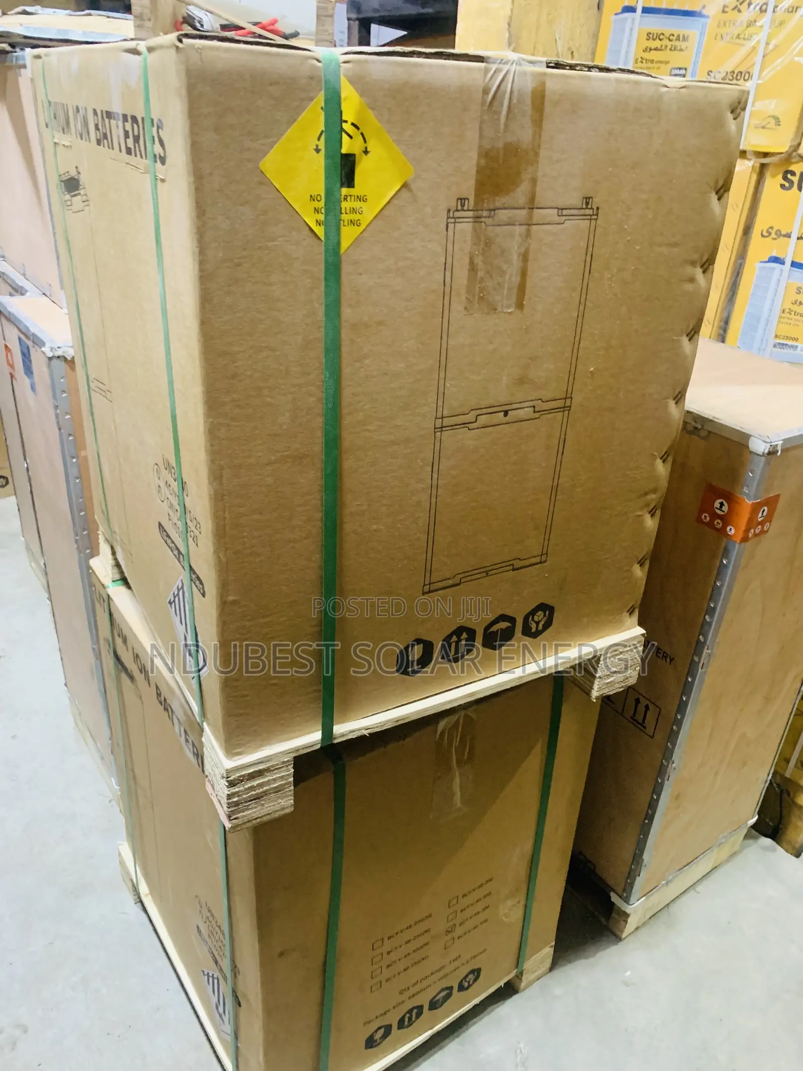 15kwh 51.2v Blue Carbon Lithium Ion Batteries