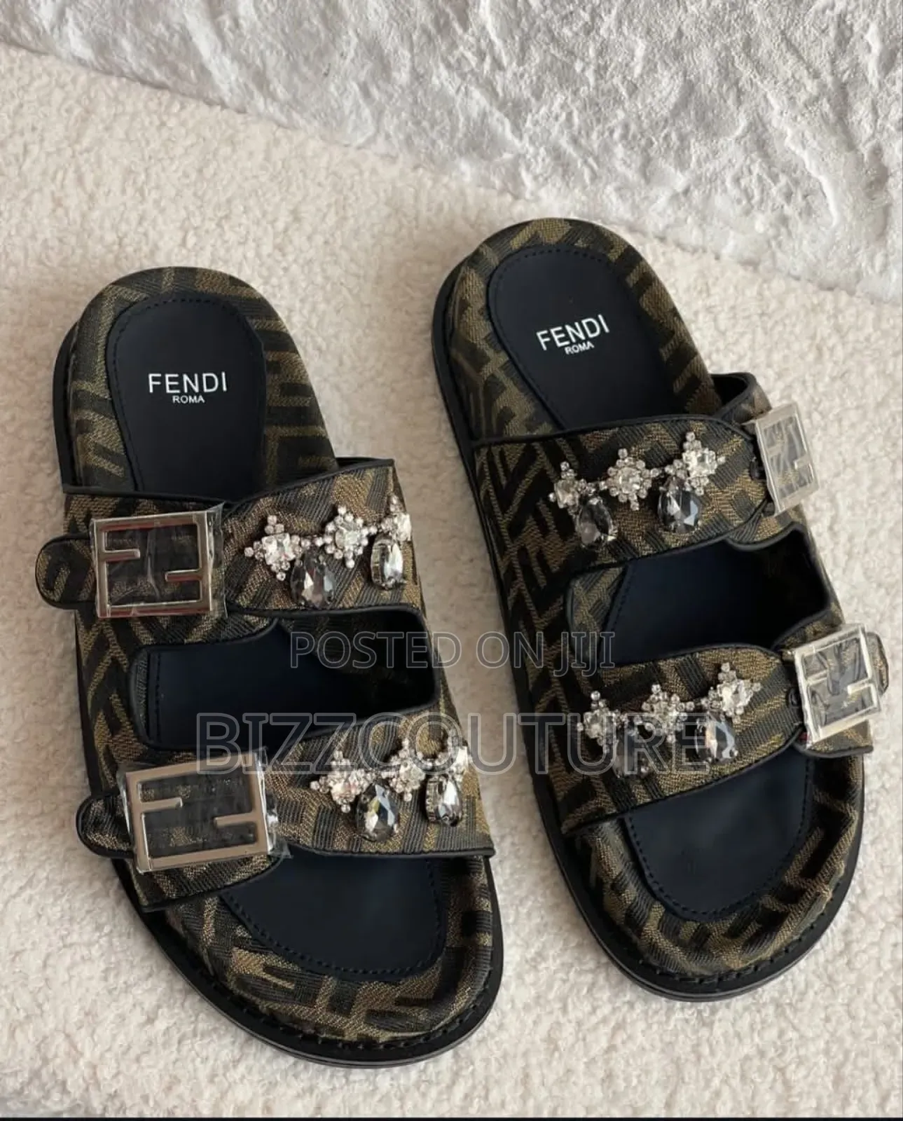 Original Fendi Slippers Available in Store