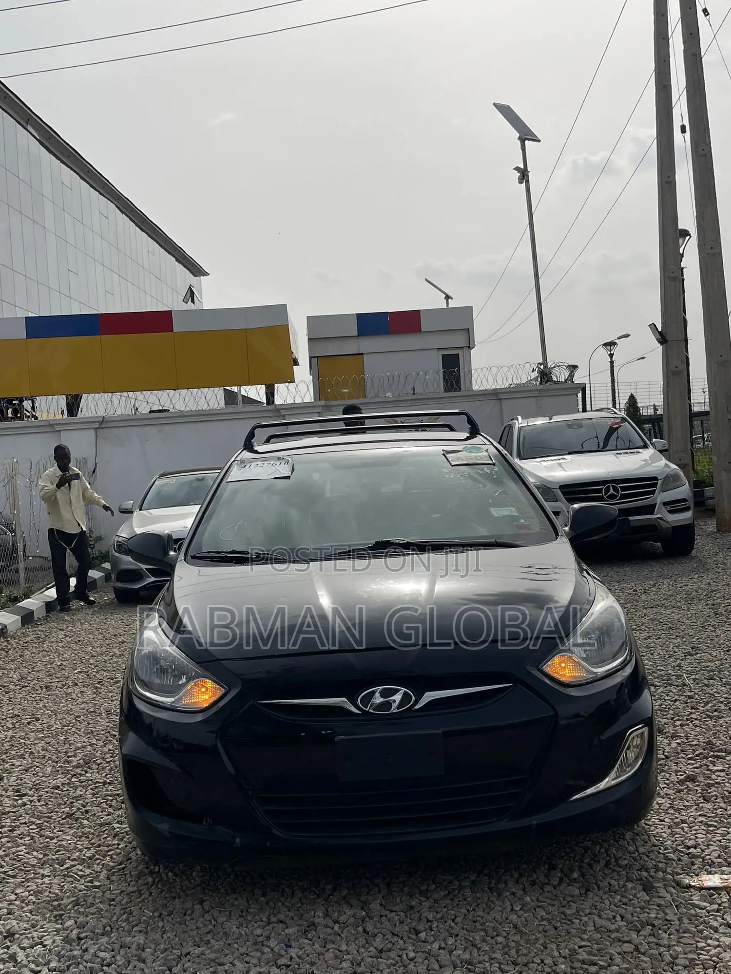 Hyundai Accent 2012 Black