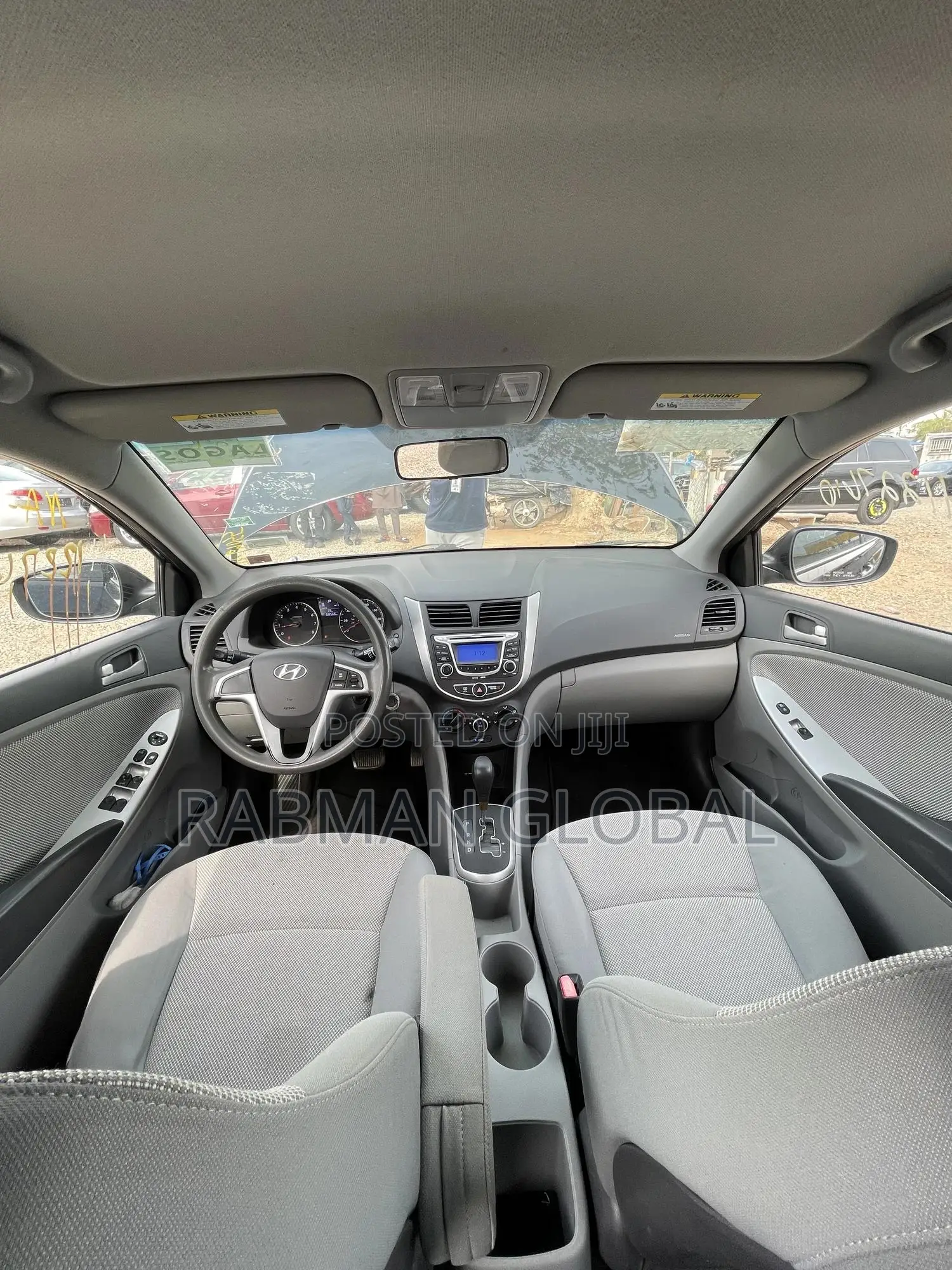 Hyundai Accent 2012 Black