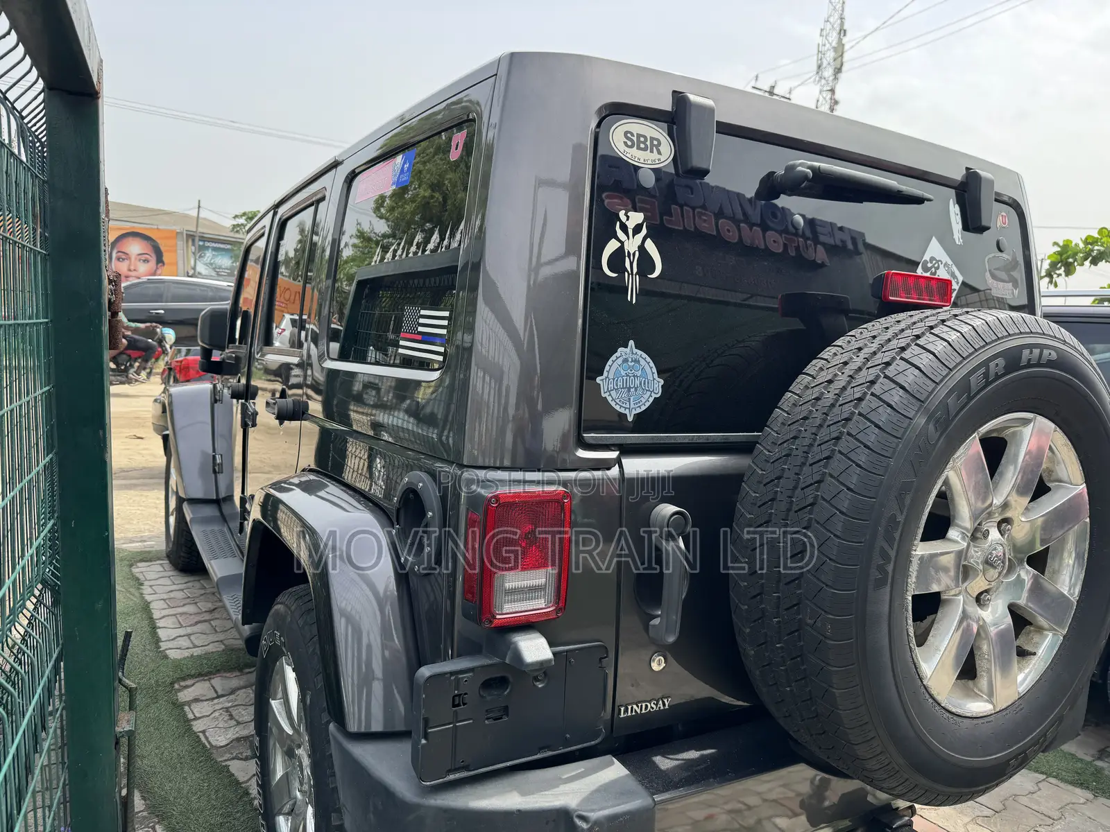 Jeep Wrangler Sahara 4x4 2017 Gray