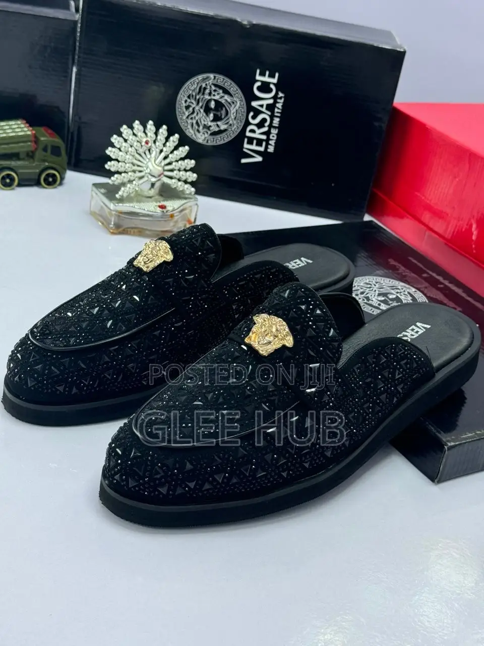 Versace Studded Half Shoes