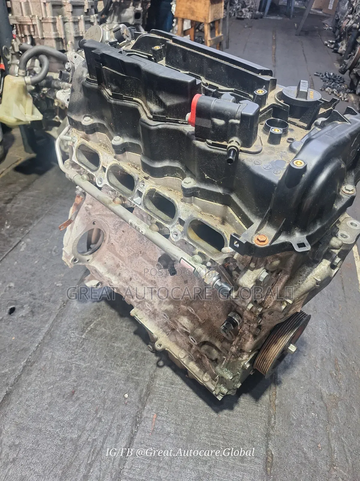 Half And Top Engine For 2013-2017 Acura Ilx Honda Accord