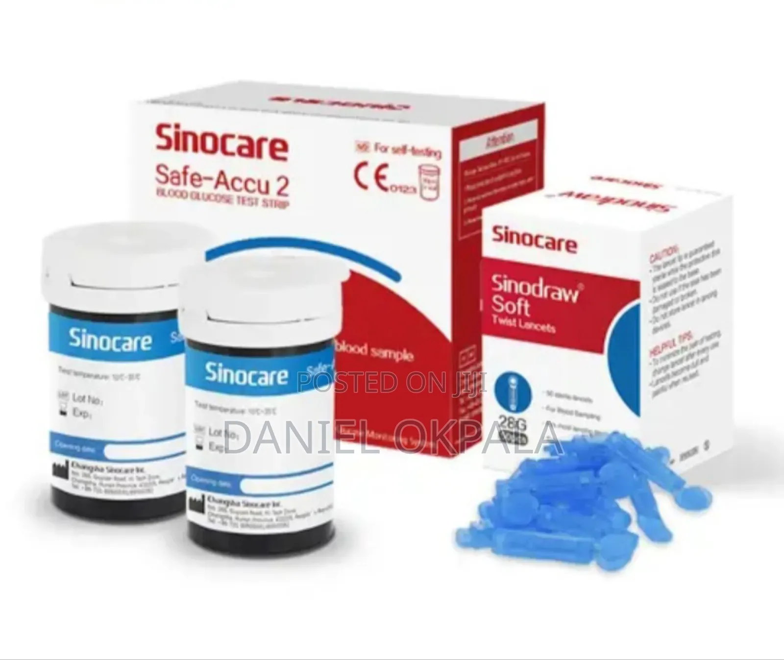 Safe-Accu2 Blood Glucose Metre 50 PCS Test Strips