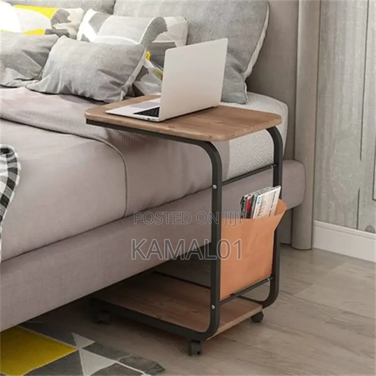 C-Shaped Side Table, Bedside Table