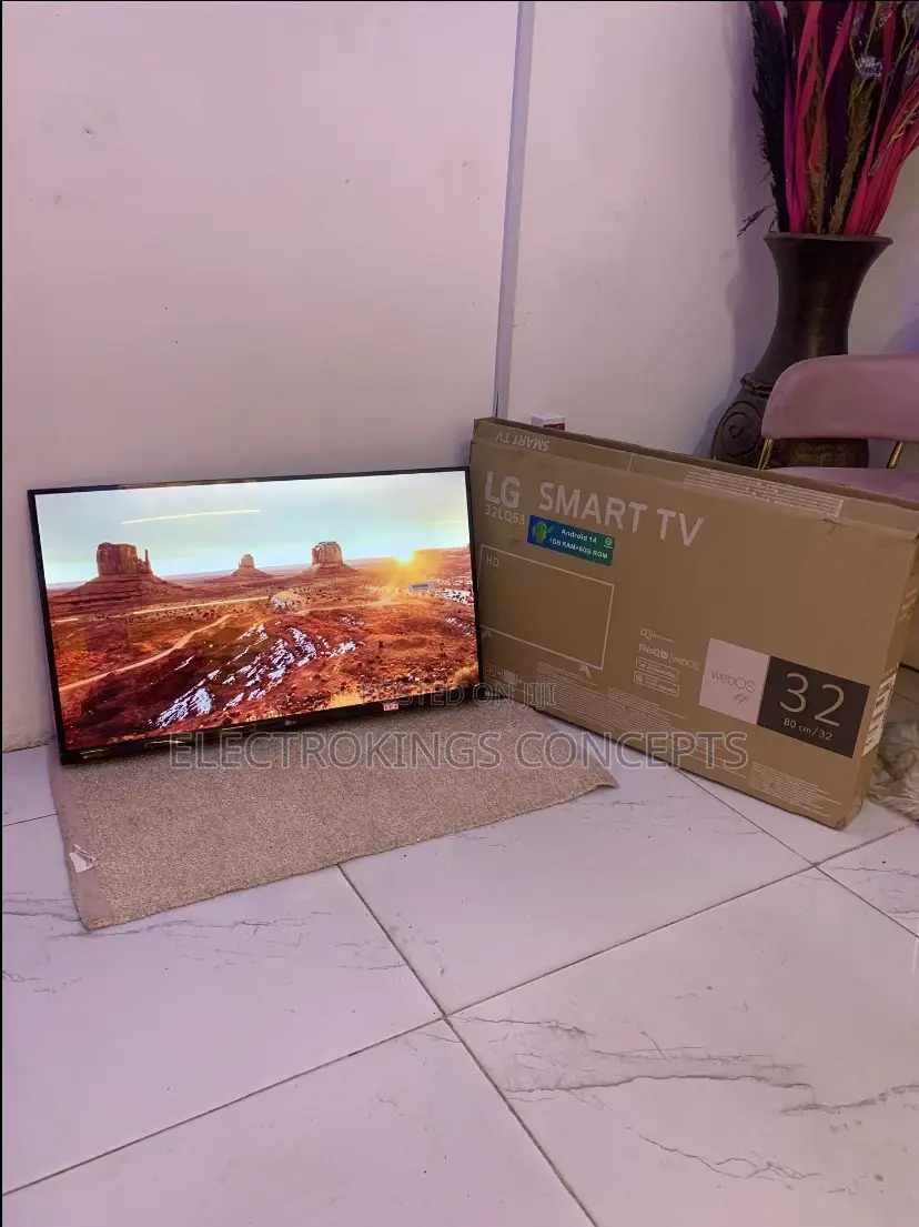 Brand New Lg 32” Android Smart Tv With Netflix and Youtube Available