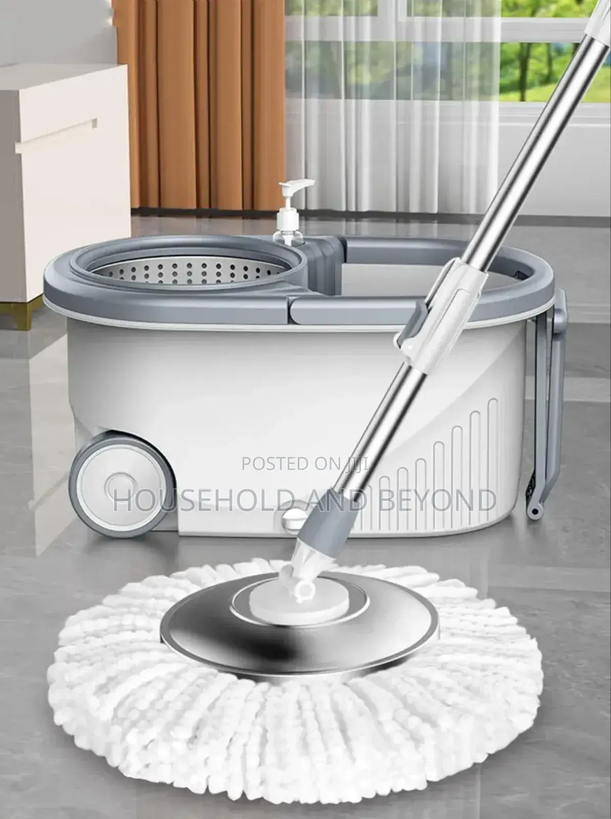 Automatic Self Rotating Spin Mop and Bucket