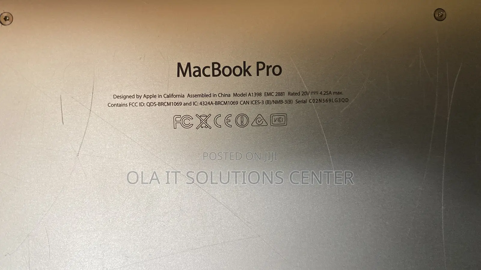 Laptop Apple MacBook 2014 16GB Intel Core I7 SSD 512GB