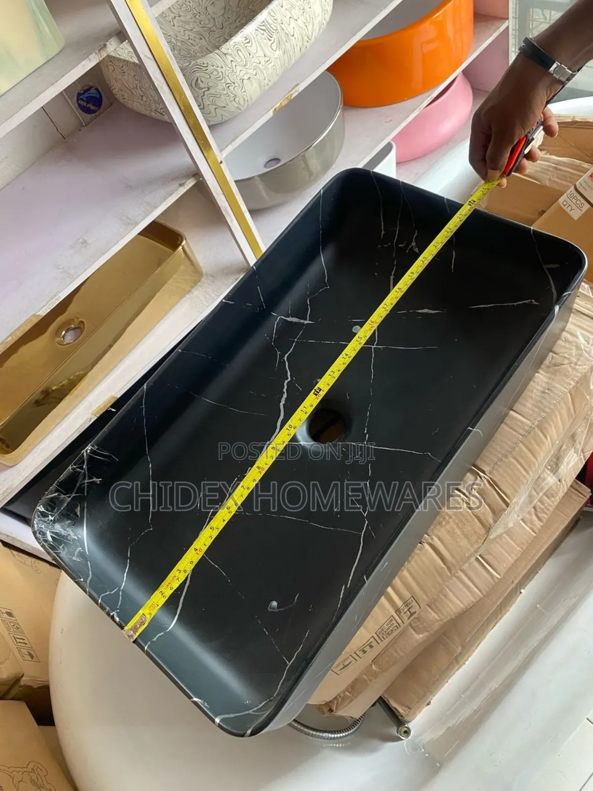 Counter Top Black Carrara