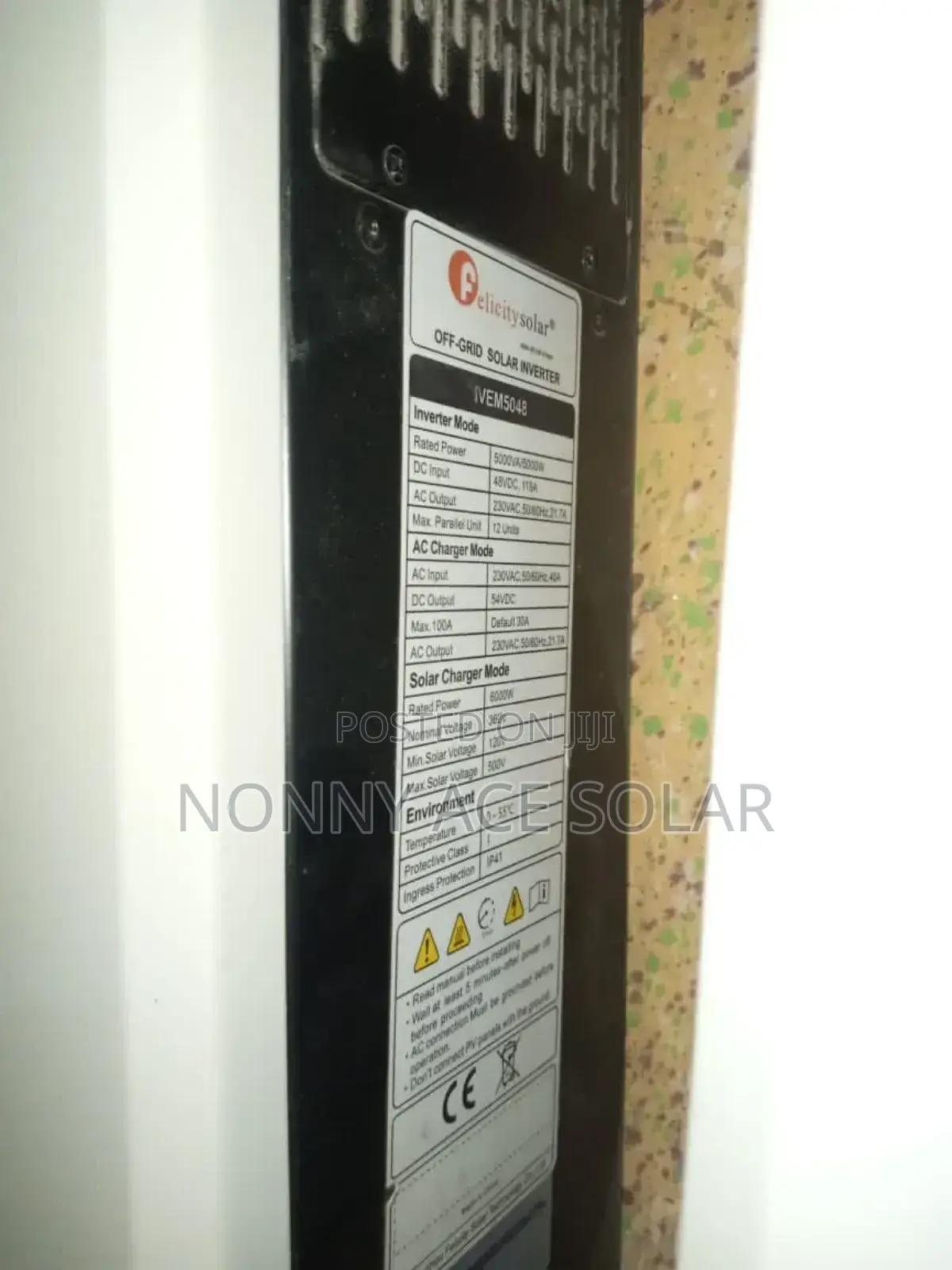 Felicity Ivem 5kva 48v Hybrid Inverter With High MPPT