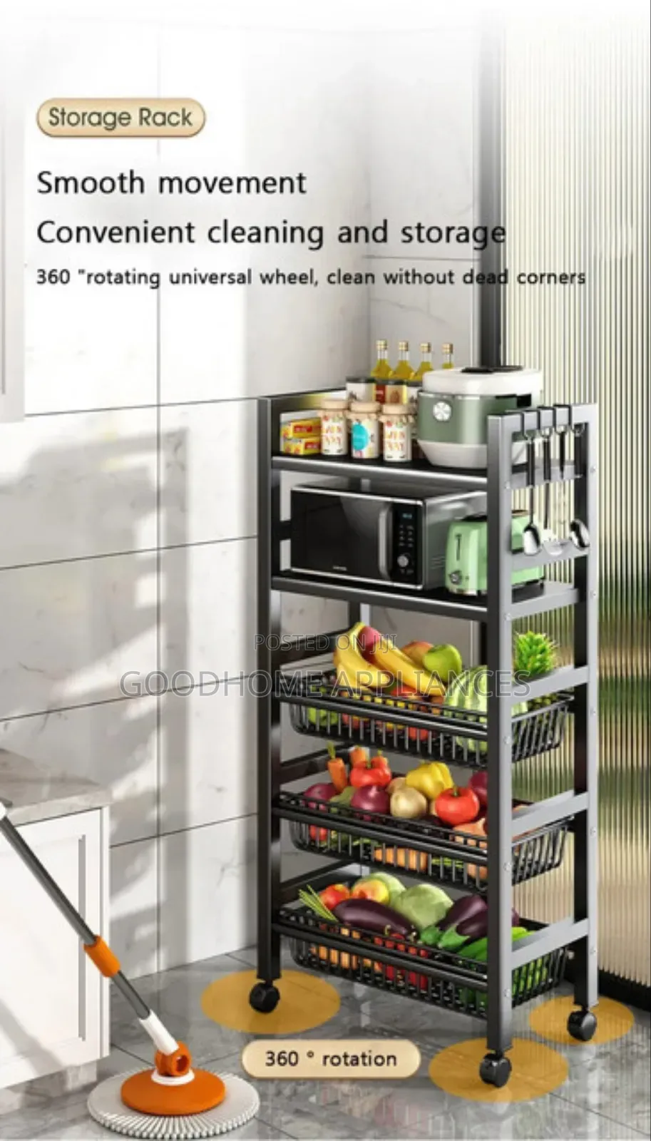 5 Layer Kitchen Rack