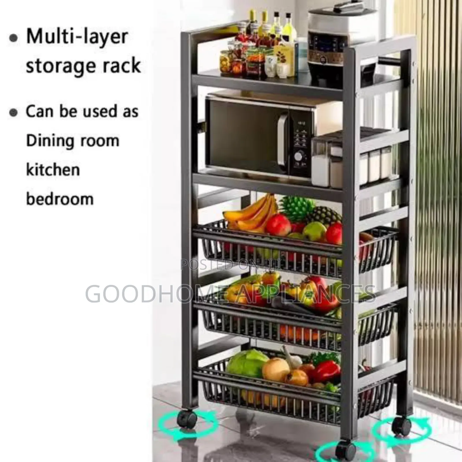 5 Layer Kitchen Rack