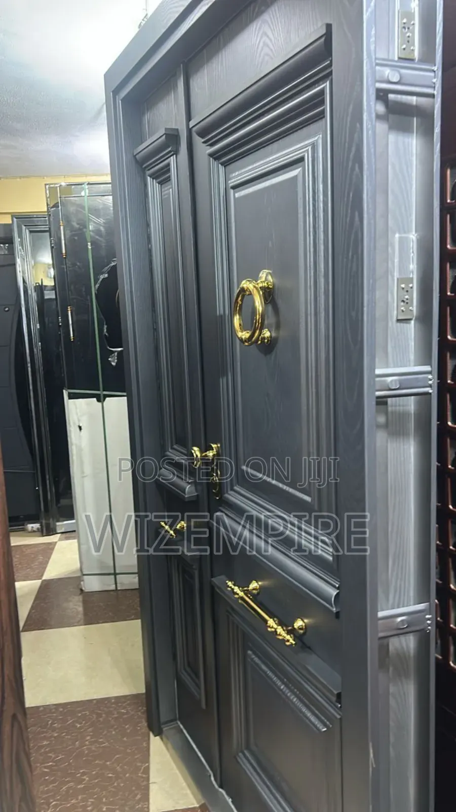 Main Entrance 4ft Gray Turkey Doors Still in Stock