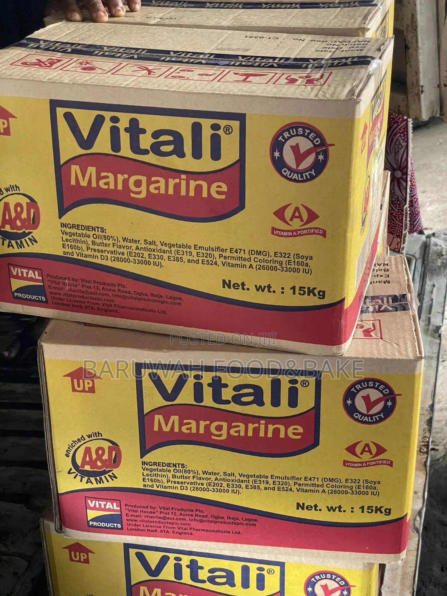 15 Kg Vitali Butter