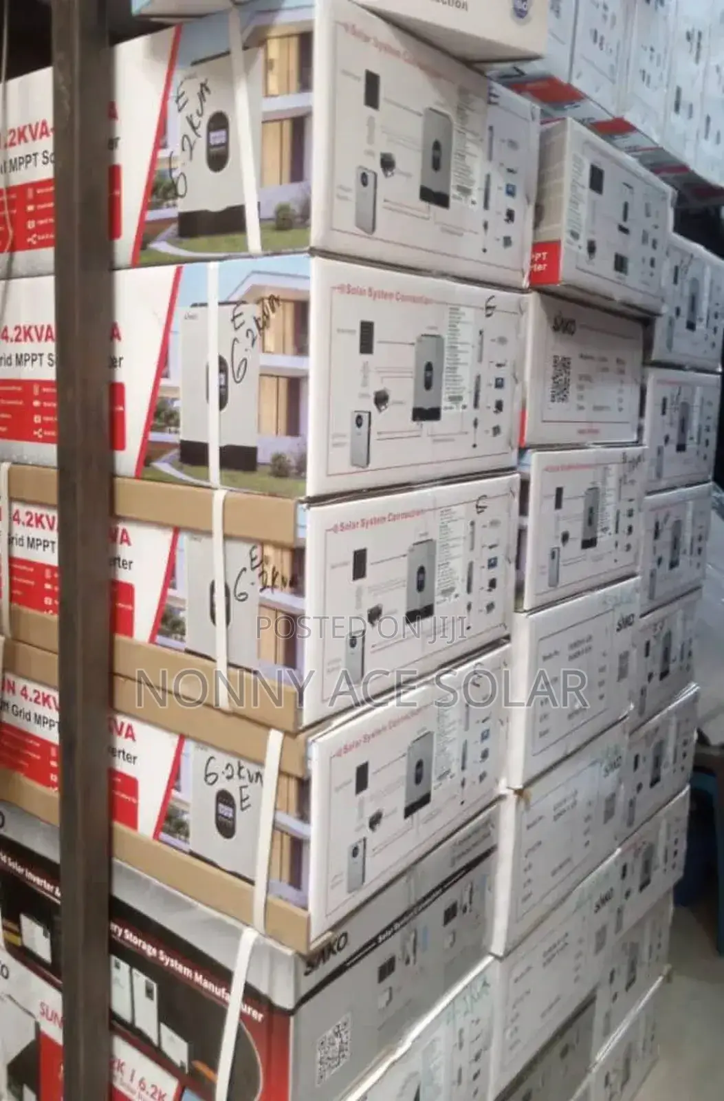 6.2kva 48v Sako Hybrid Inverter With High Voltage Control
