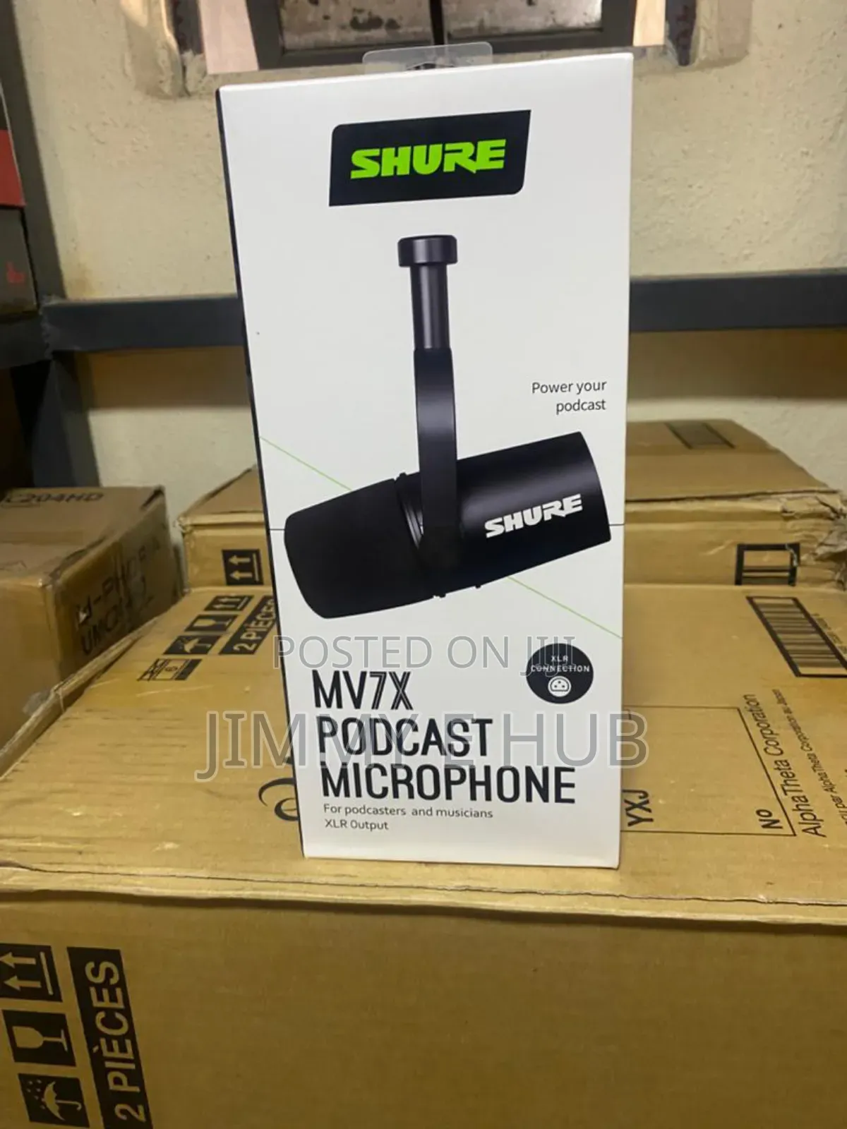 Podcast Microphone Mv7x