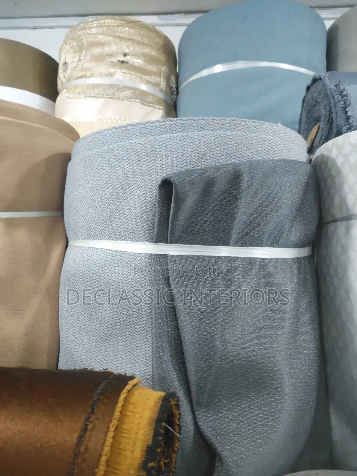 Stock Quality Curtain Material