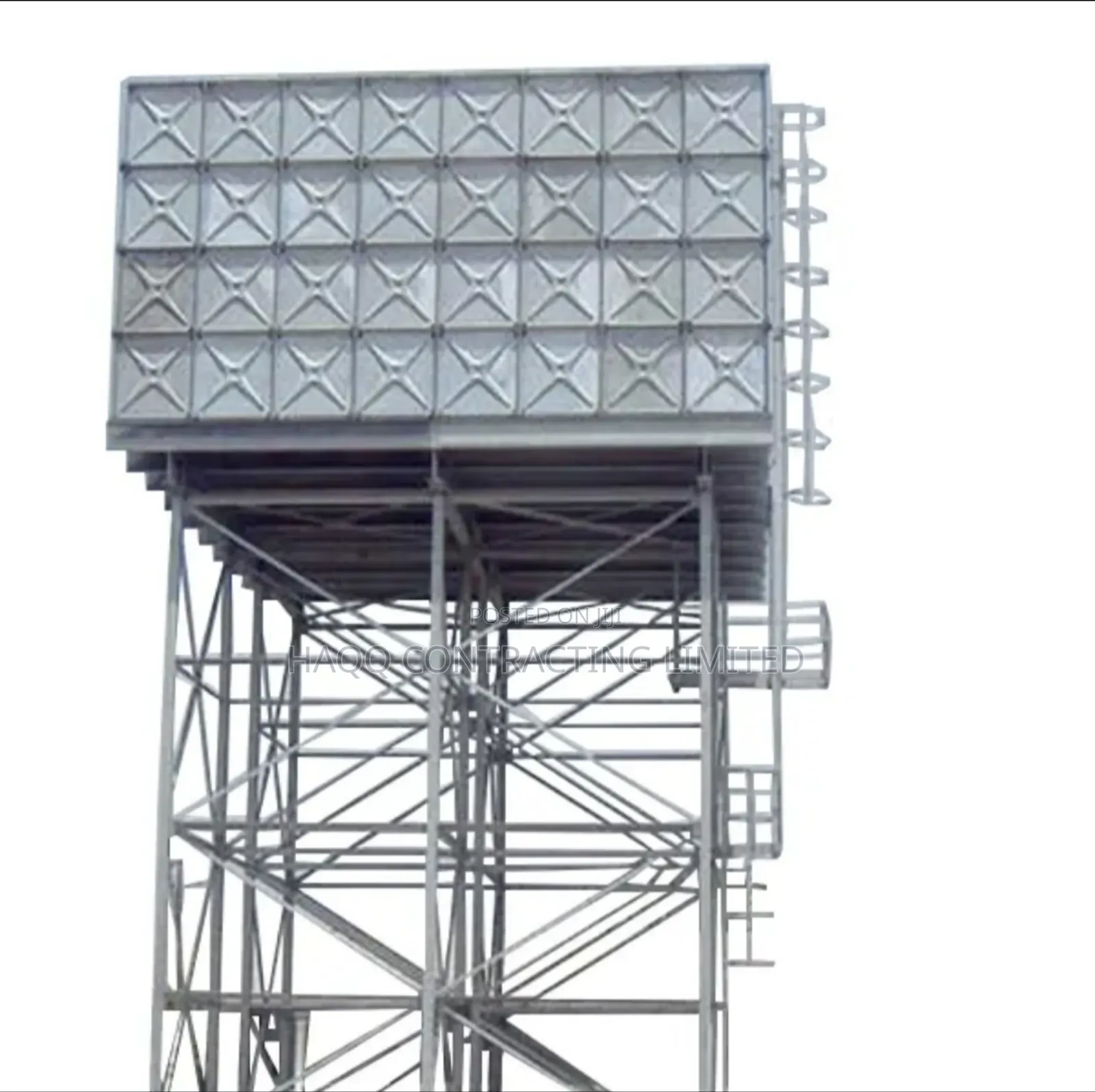 450,000 Litres Braithwaite Pressed Steel Tank