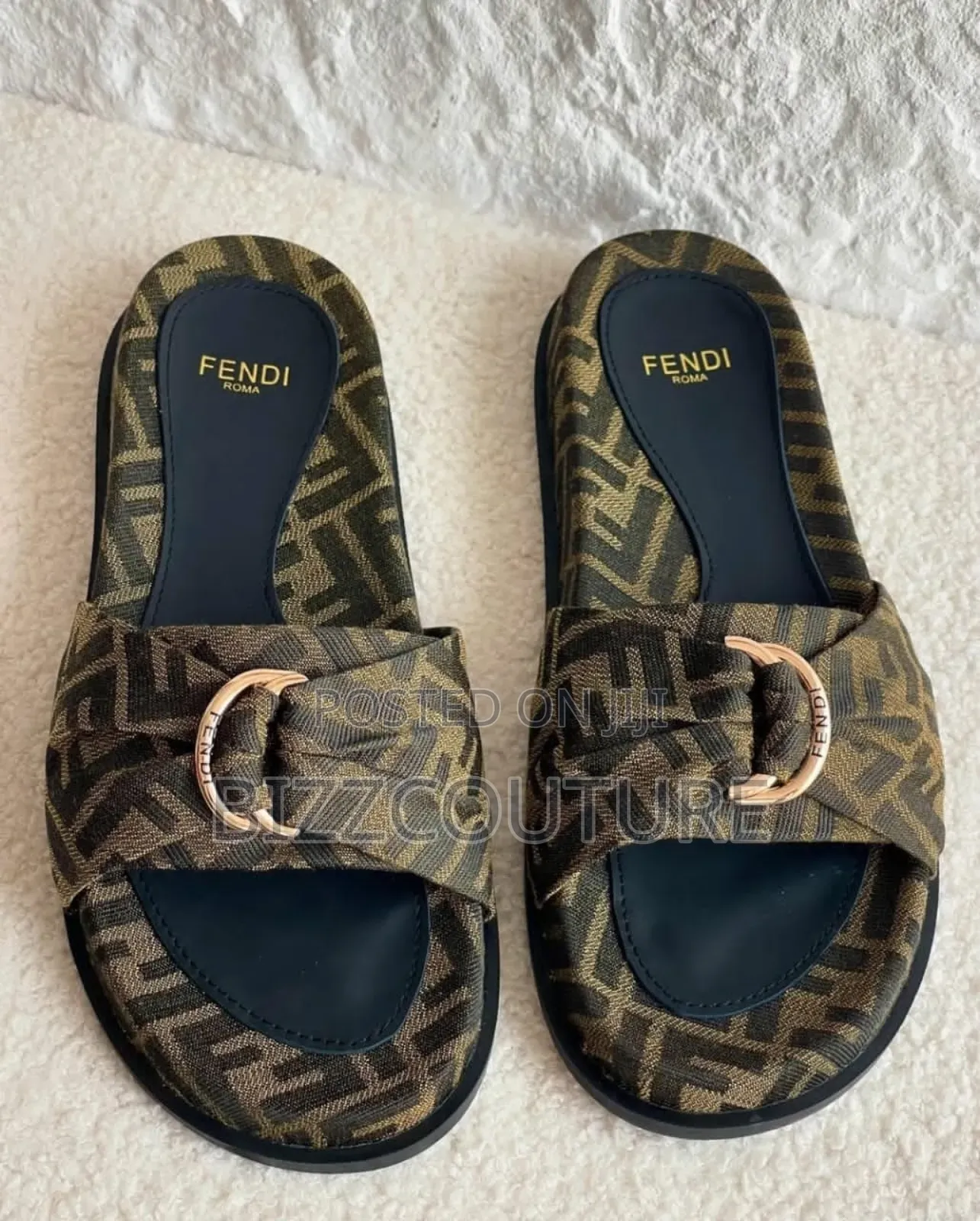 Original Fendi Slippers Available in Store